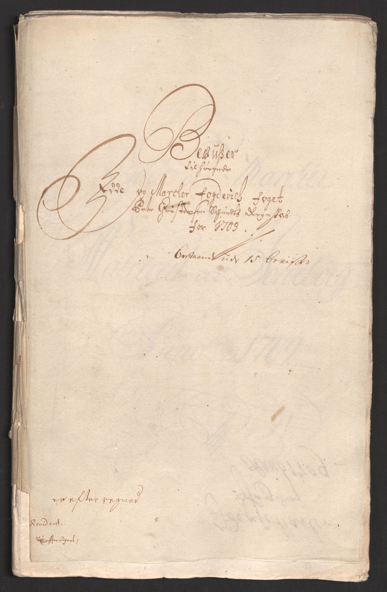 Rentekammeret inntil 1814, Reviderte regnskaper, Fogderegnskap, RA/EA-4092/R01/L0018: Fogderegnskap Idd og Marker, 1707-1709, s. 278