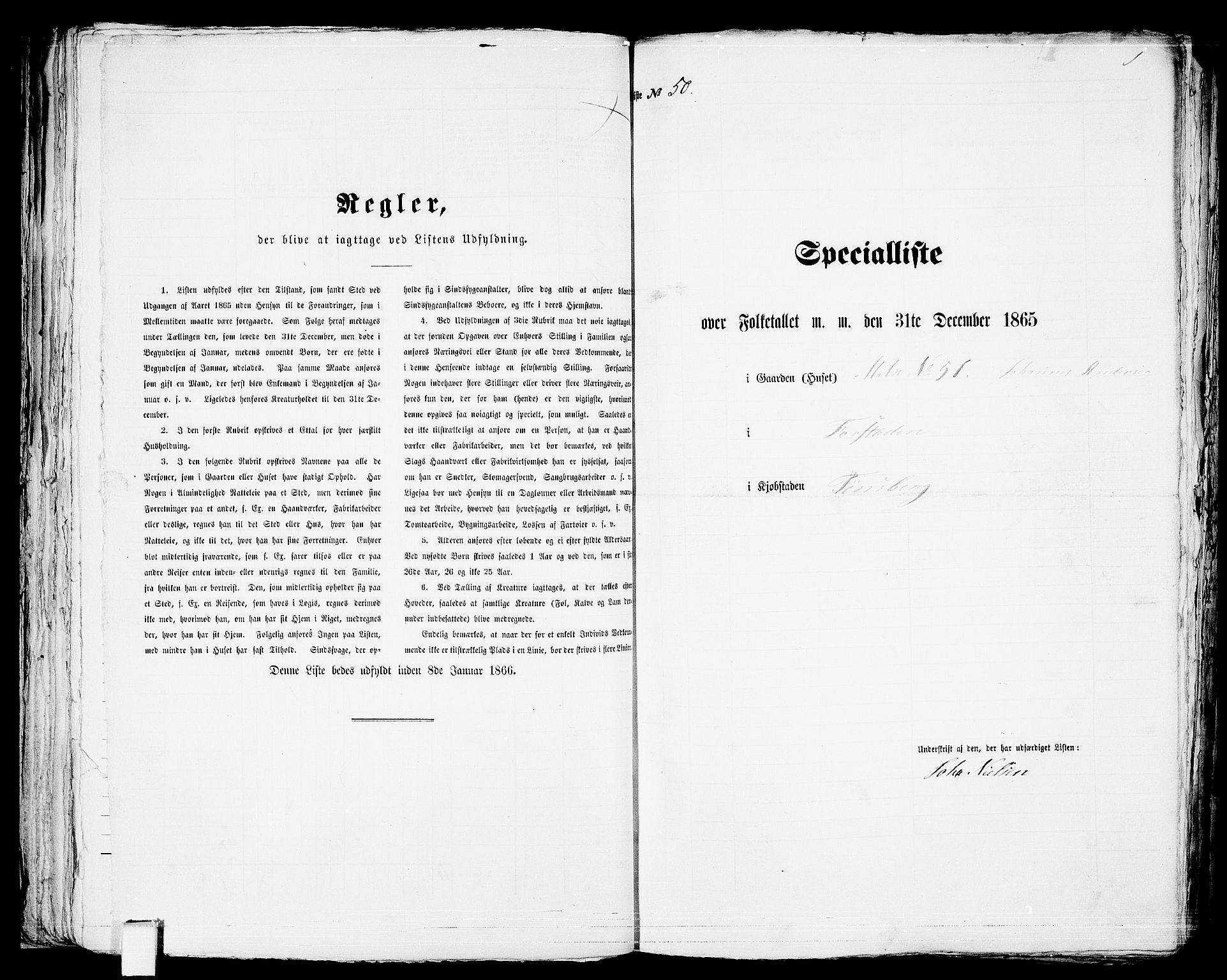 RA, Folketelling 1865 for 0705P Tønsberg prestegjeld, 1865, s. 114