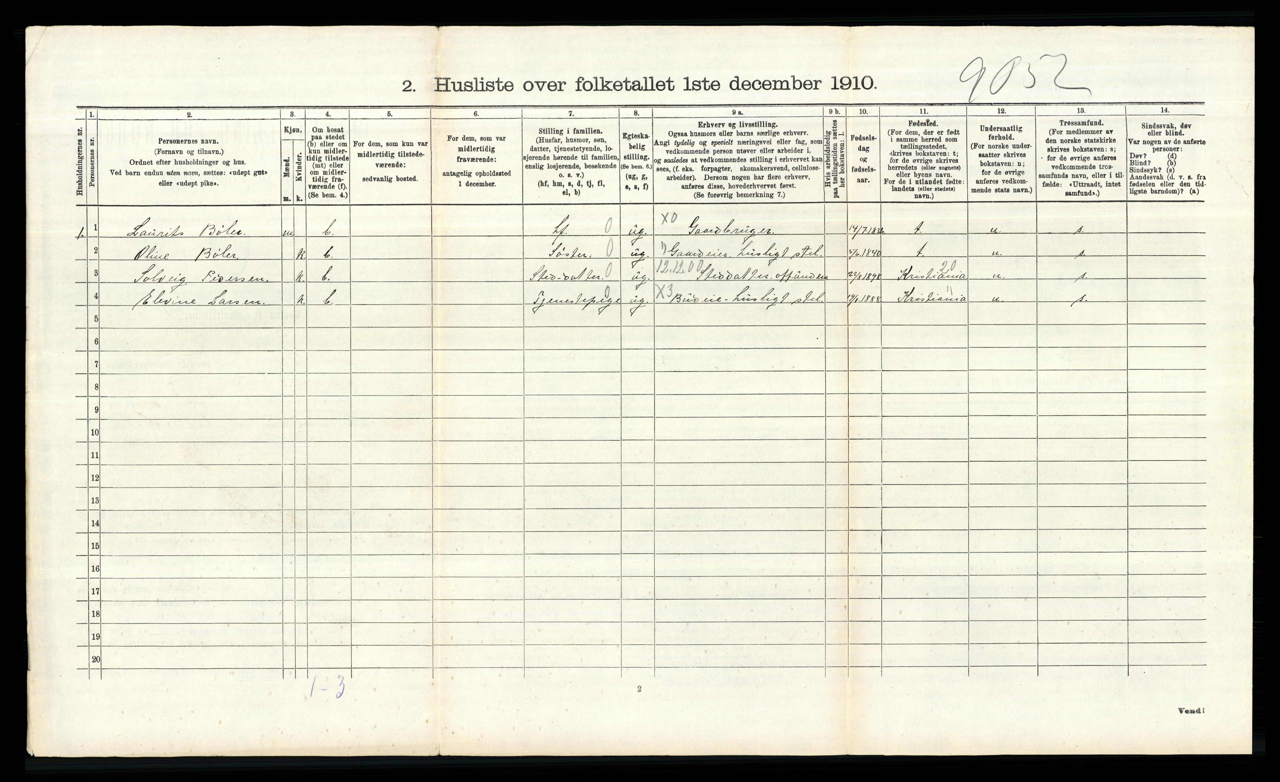 RA, Folketelling 1910 for 0138 Hobøl herred, 1910, s. 597