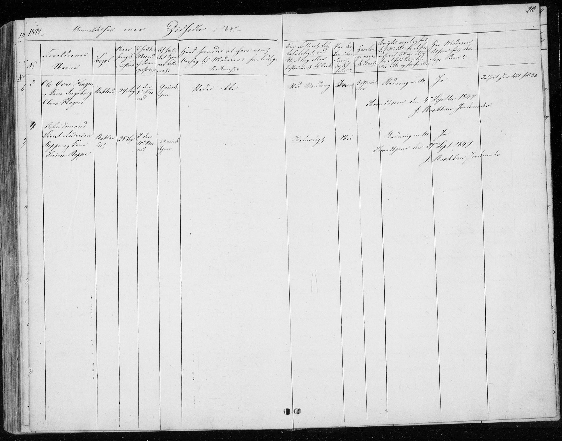 Ministerialprotokoller, klokkerbøker og fødselsregistre - Sør-Trøndelag, AV/SAT-A-1456/604/L0183: Ministerialbok nr. 604A04, 1841-1850, s. 210