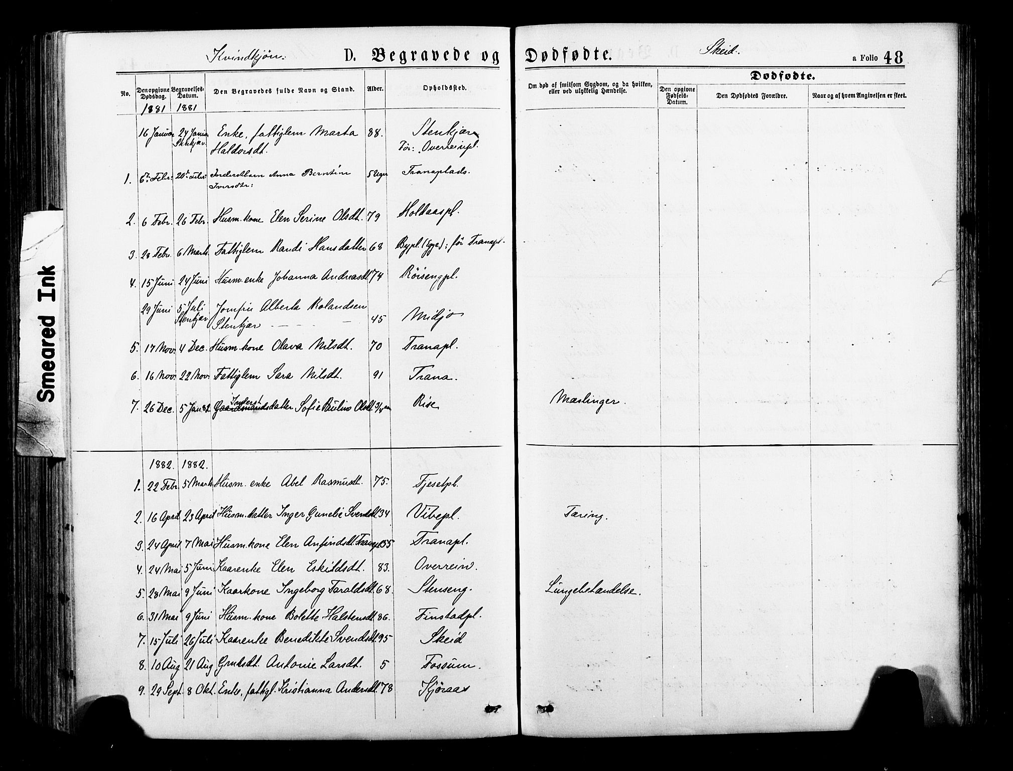 Ministerialprotokoller, klokkerbøker og fødselsregistre - Nord-Trøndelag, AV/SAT-A-1458/735/L0348: Ministerialbok nr. 735A09 /2, 1873-1883, s. 48