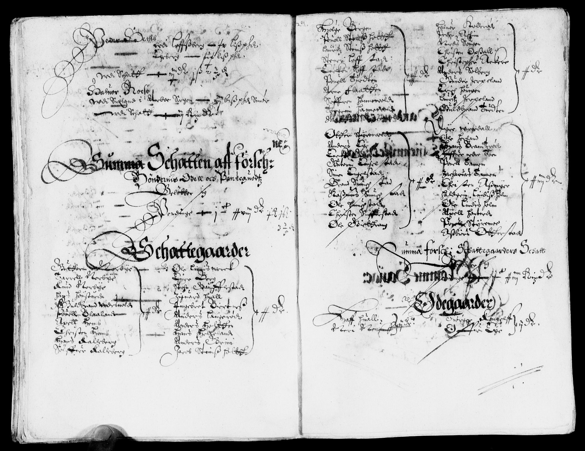 Rentekammeret inntil 1814, Reviderte regnskaper, Lensregnskaper, AV/RA-EA-5023/R/Rb/Rbo/L0024: Tønsberg len, 1642-1644