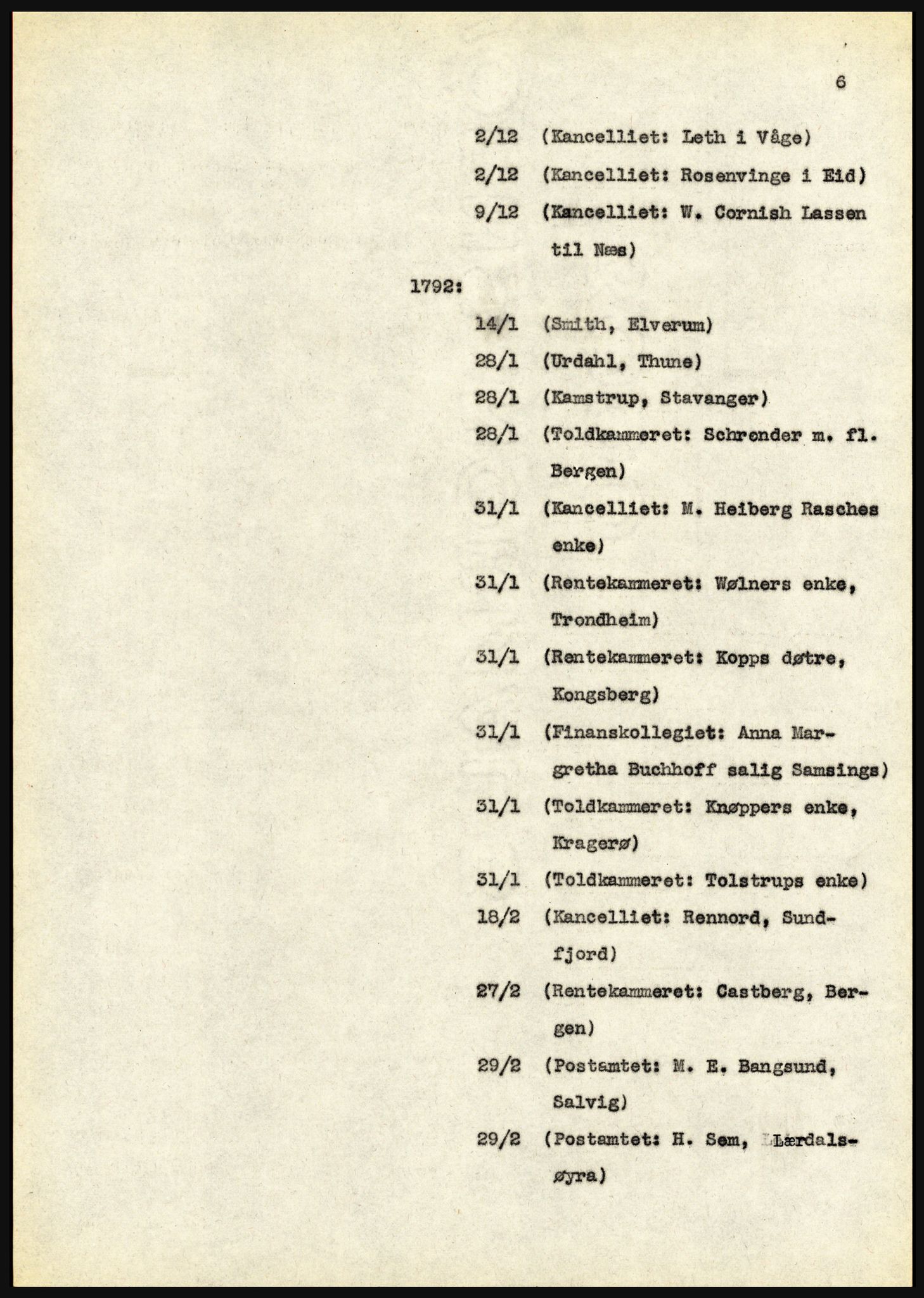 Riksarkivet, Seksjon for eldre arkiv og spesialsamlinger, AV/RA-EA-6797/H/Ha, 1953, s. 6
