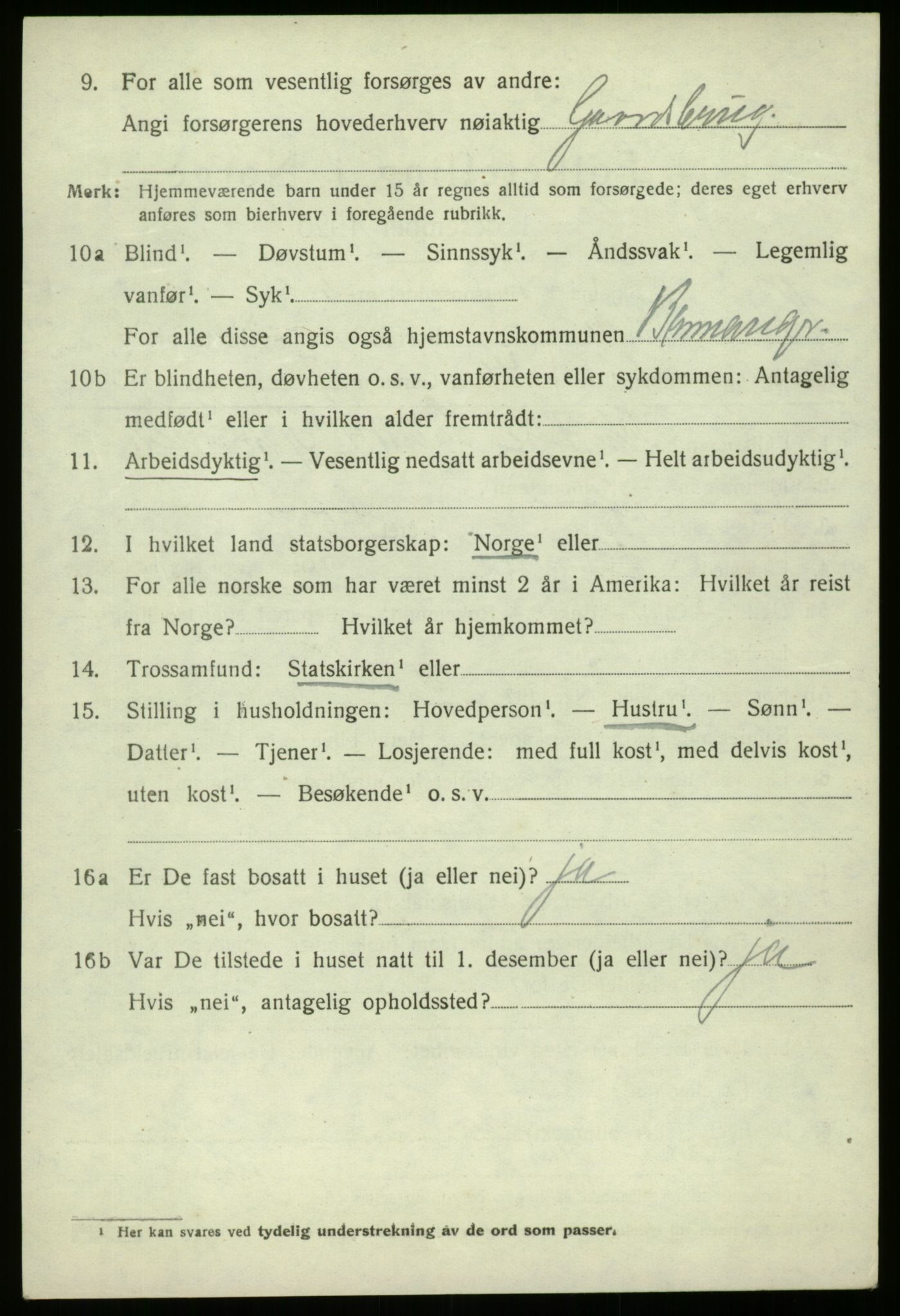 SAB, Folketelling 1920 for 1438 Bremanger herred, 1920, s. 2283
