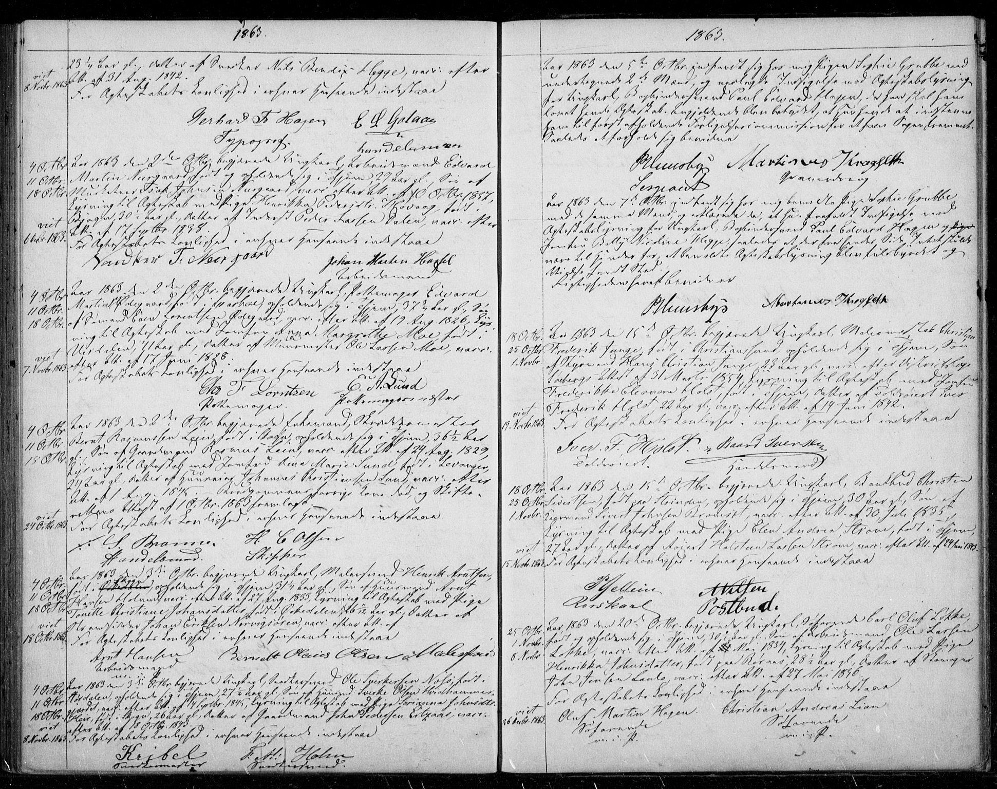 Ministerialprotokoller, klokkerbøker og fødselsregistre - Sør-Trøndelag, SAT/A-1456/601/L0052: Ministerialbok nr. 601A20, 1852-1866