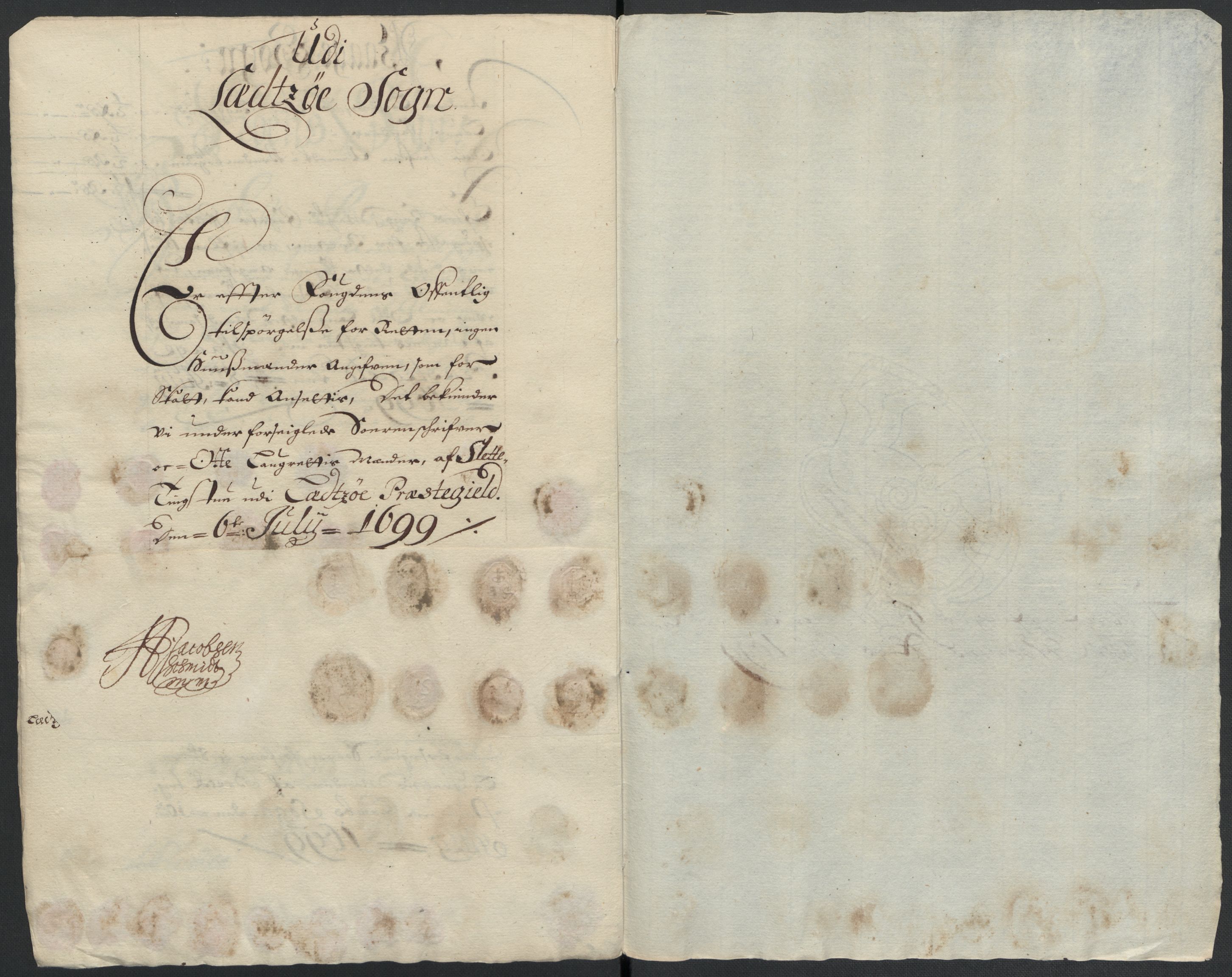 Rentekammeret inntil 1814, Reviderte regnskaper, Fogderegnskap, RA/EA-4092/R17/L1172: Fogderegnskap Gudbrandsdal, 1699, s. 163