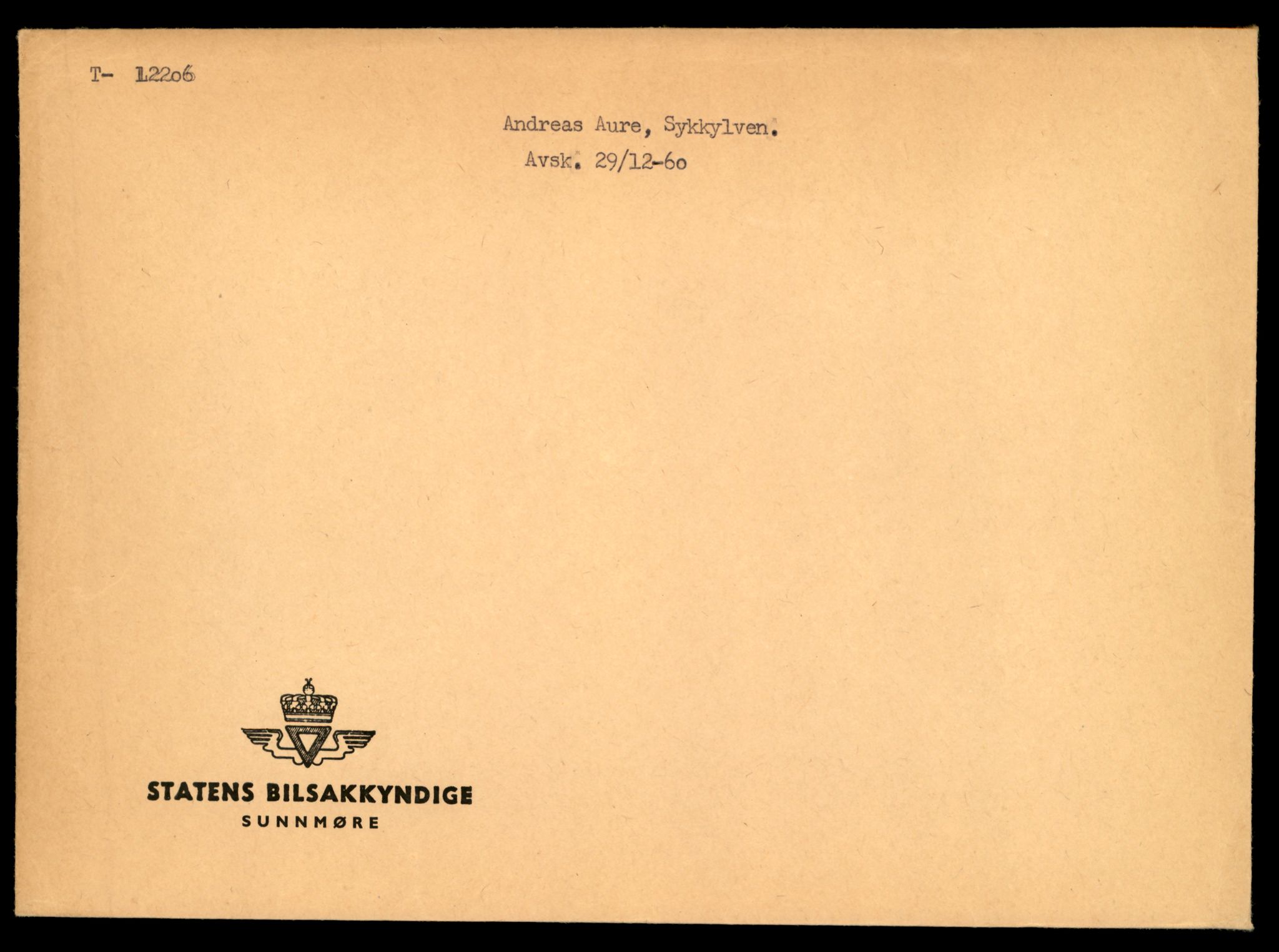 Møre og Romsdal vegkontor - Ålesund trafikkstasjon, AV/SAT-A-4099/F/Fe/L0033: Registreringskort for kjøretøy T 12151 - T 12474, 1927-1998, s. 1471