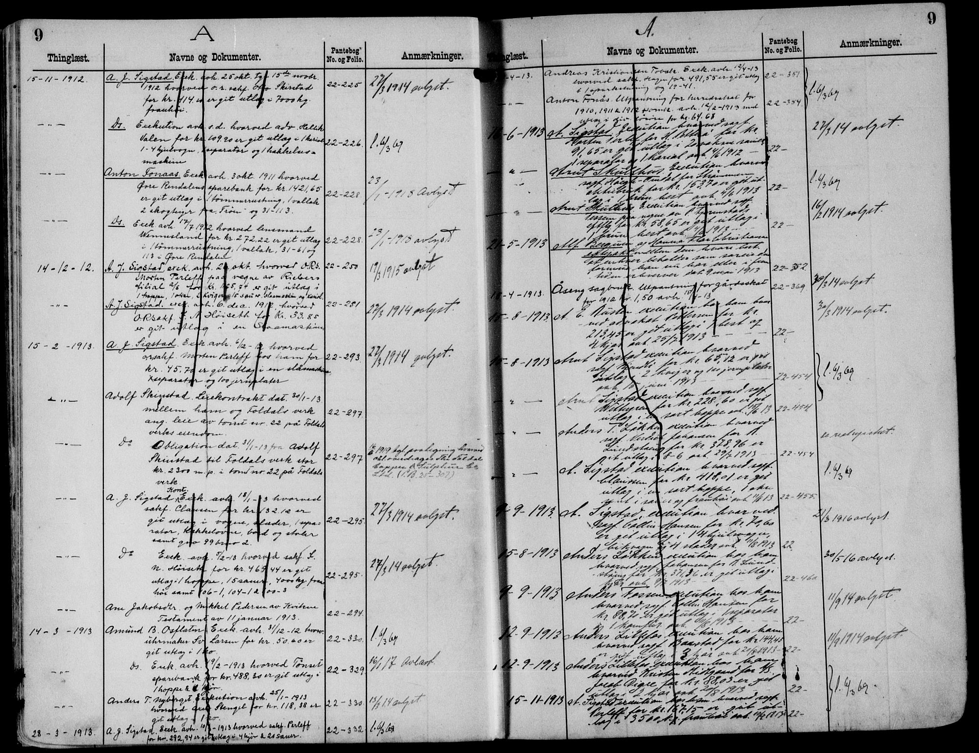 Nord-Østerdal tingrett, AV/SAH-TING-020/H/Ha/Hal/L0007: Panteregister nr. 5, 1830-1935, s. 9