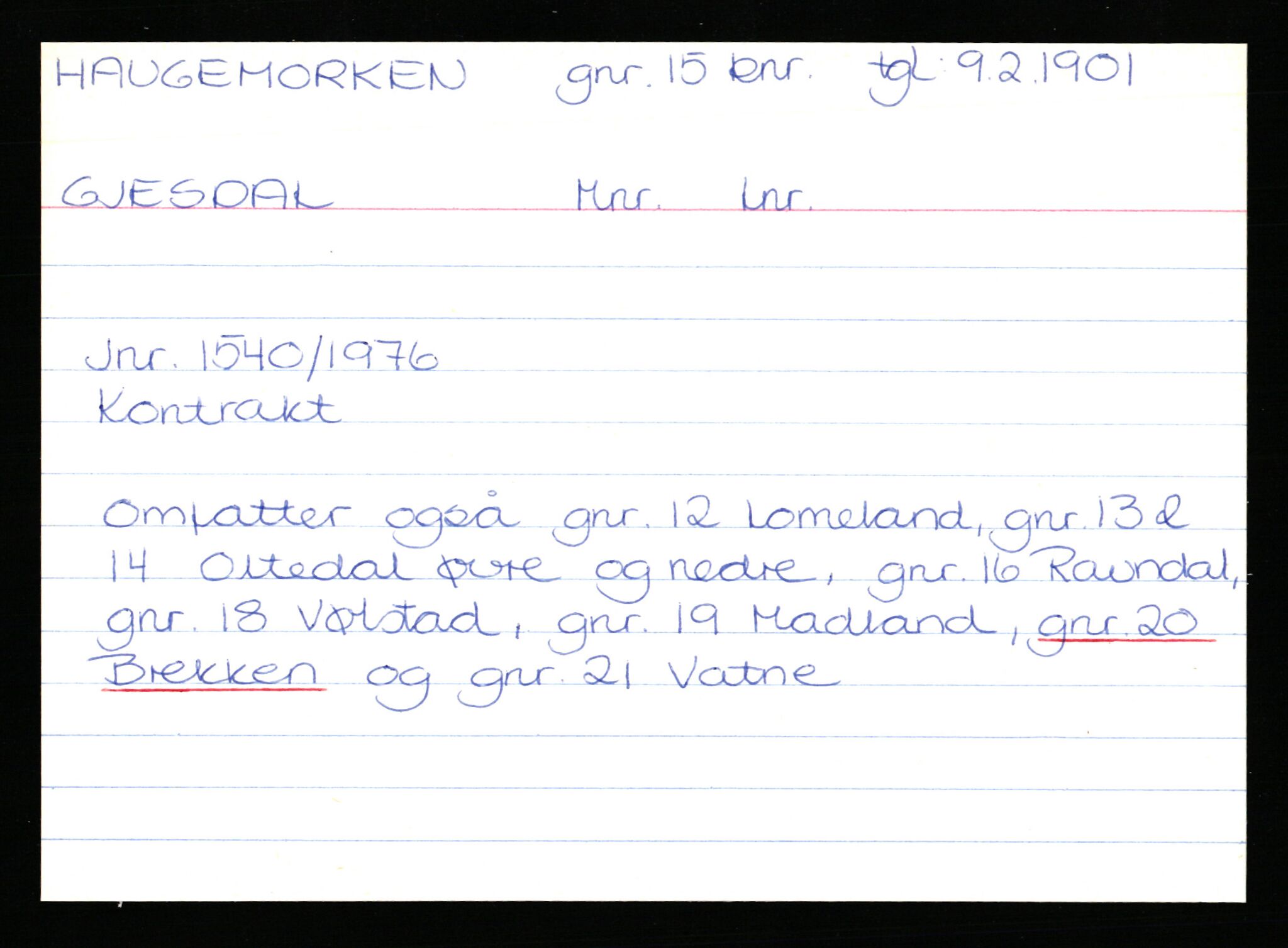 Statsarkivet i Stavanger, AV/SAST-A-101971/03/Y/Yk/L0015: Registerkort sortert etter gårdsnavn: Haneberg - Haugland nedre, 1750-1930, s. 539