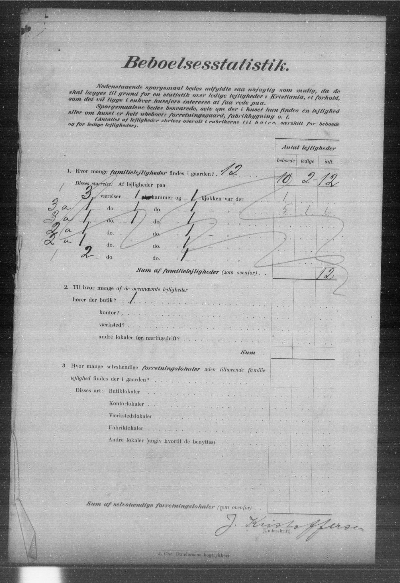 OBA, Kommunal folketelling 31.12.1903 for Kristiania kjøpstad, 1903, s. 18778