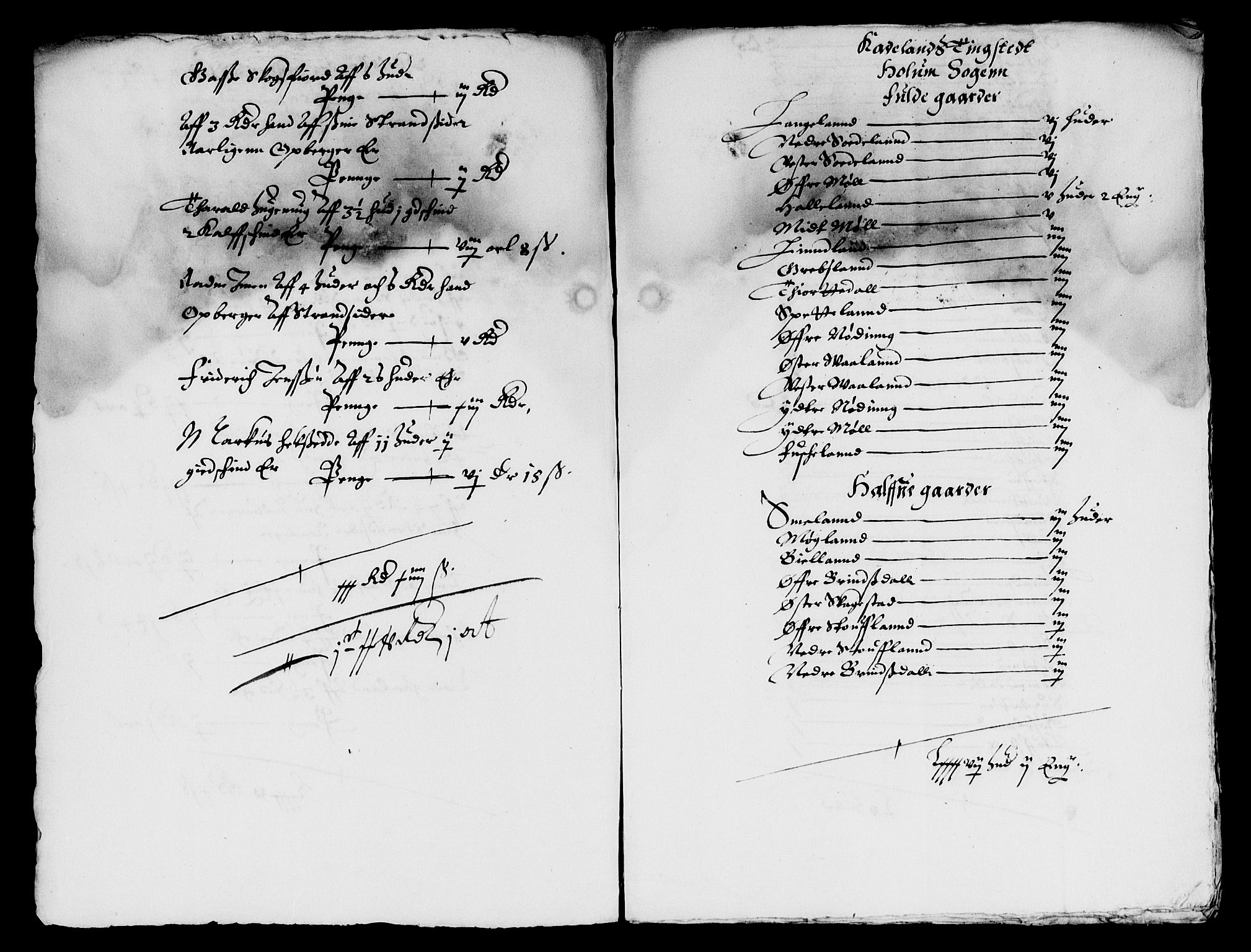 Rentekammeret inntil 1814, Reviderte regnskaper, Lensregnskaper, AV/RA-EA-5023/R/Rb/Rbq/L0033: Nedenes len. Mandals len. Råbyggelag., 1642-1644