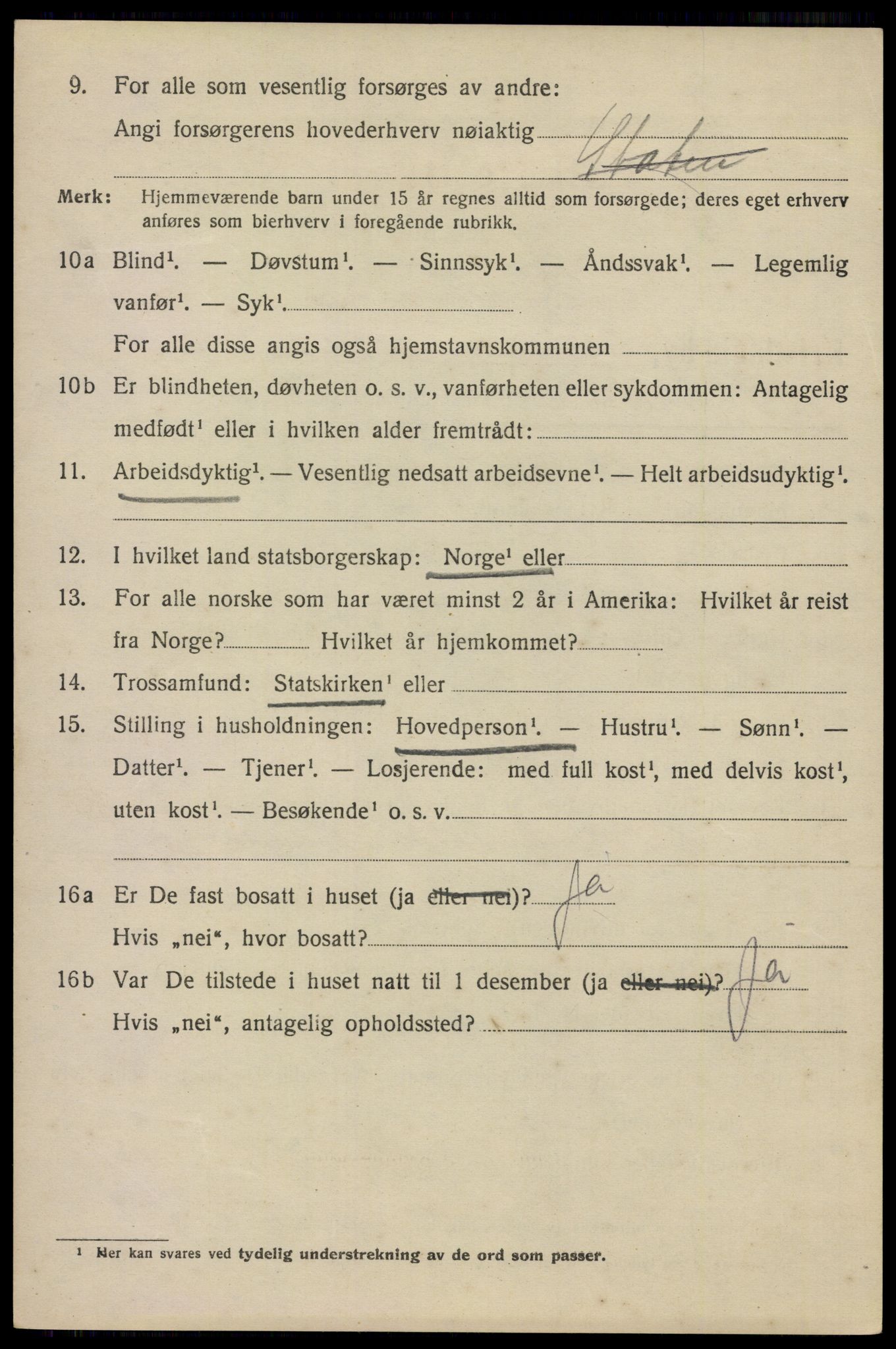 SAO, Folketelling 1920 for 0301 Kristiania kjøpstad, 1920, s. 202476