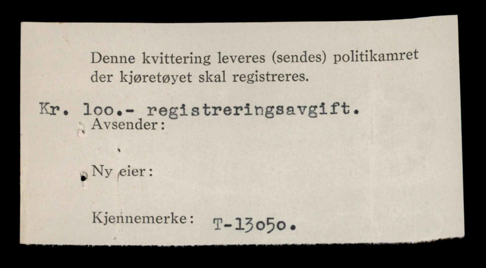 Møre og Romsdal vegkontor - Ålesund trafikkstasjon, AV/SAT-A-4099/F/Fe/L0037: Registreringskort for kjøretøy T 13031 - T 13179, 1927-1998, s. 436