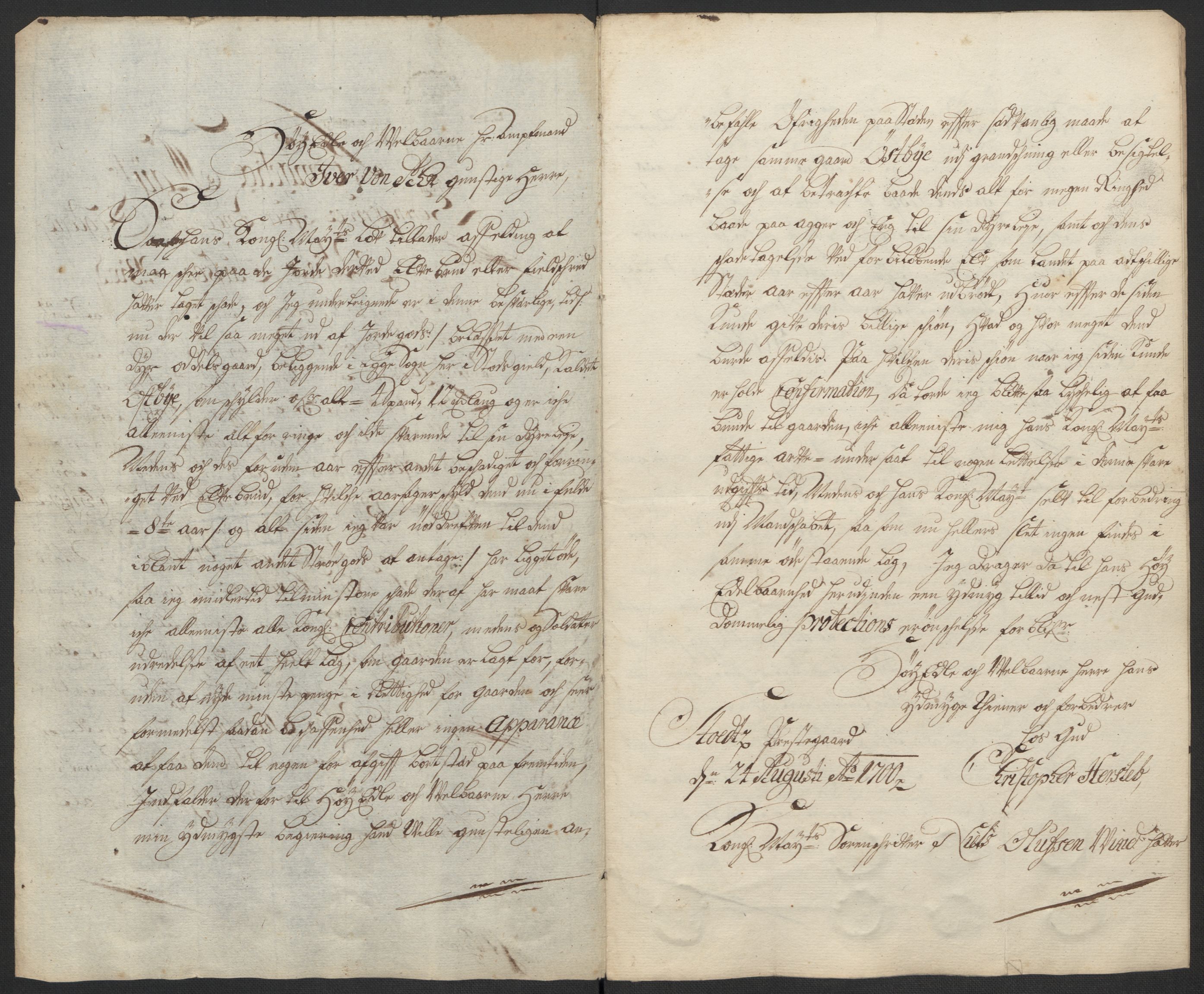 Rentekammeret inntil 1814, Reviderte regnskaper, Fogderegnskap, AV/RA-EA-4092/R63/L4311: Fogderegnskap Inderøy, 1700, s. 190