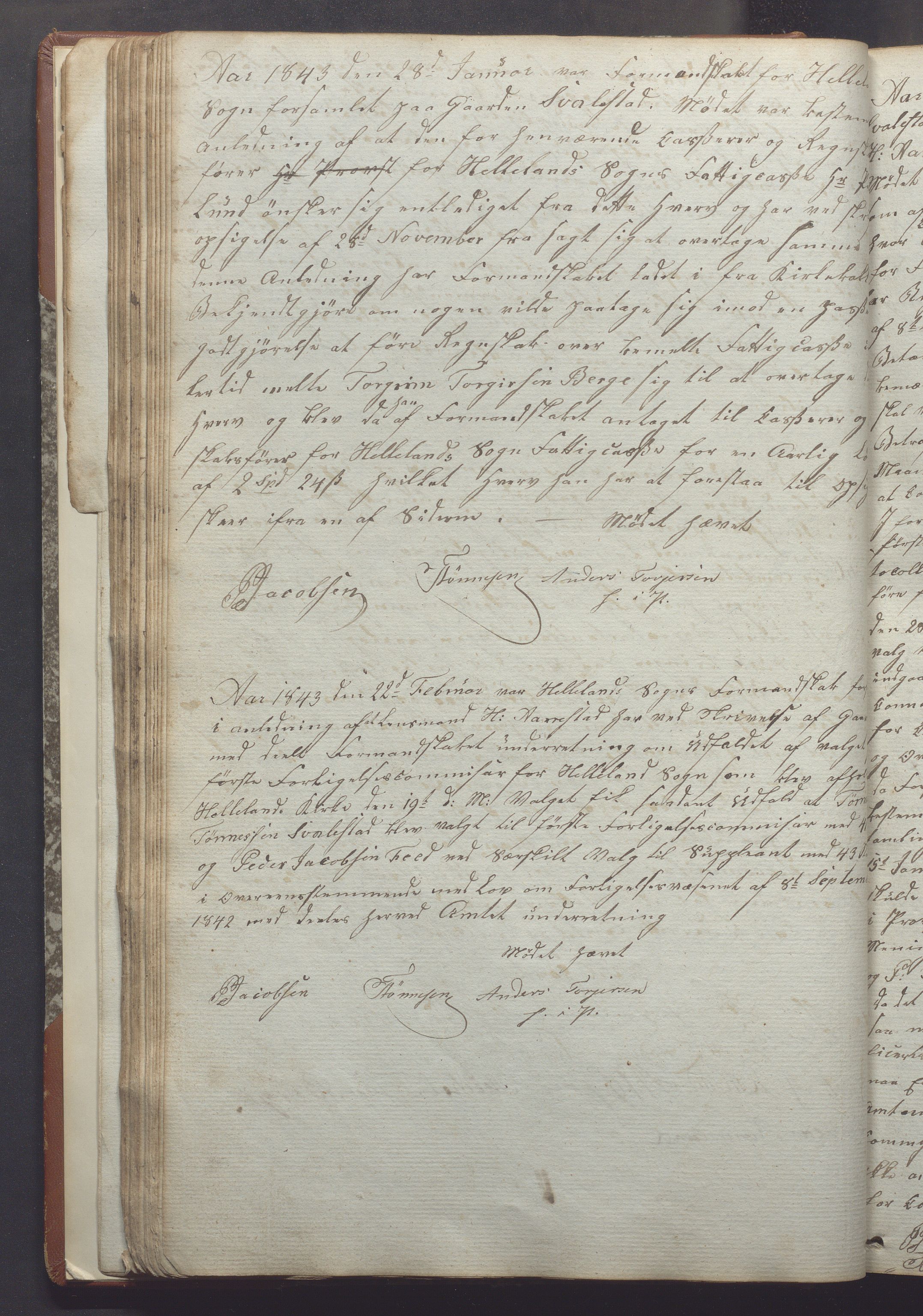 Helleland kommune - Formannskapet, IKAR/K-100479/A/L0001: Møtebok, 1837-1866, s. 56b