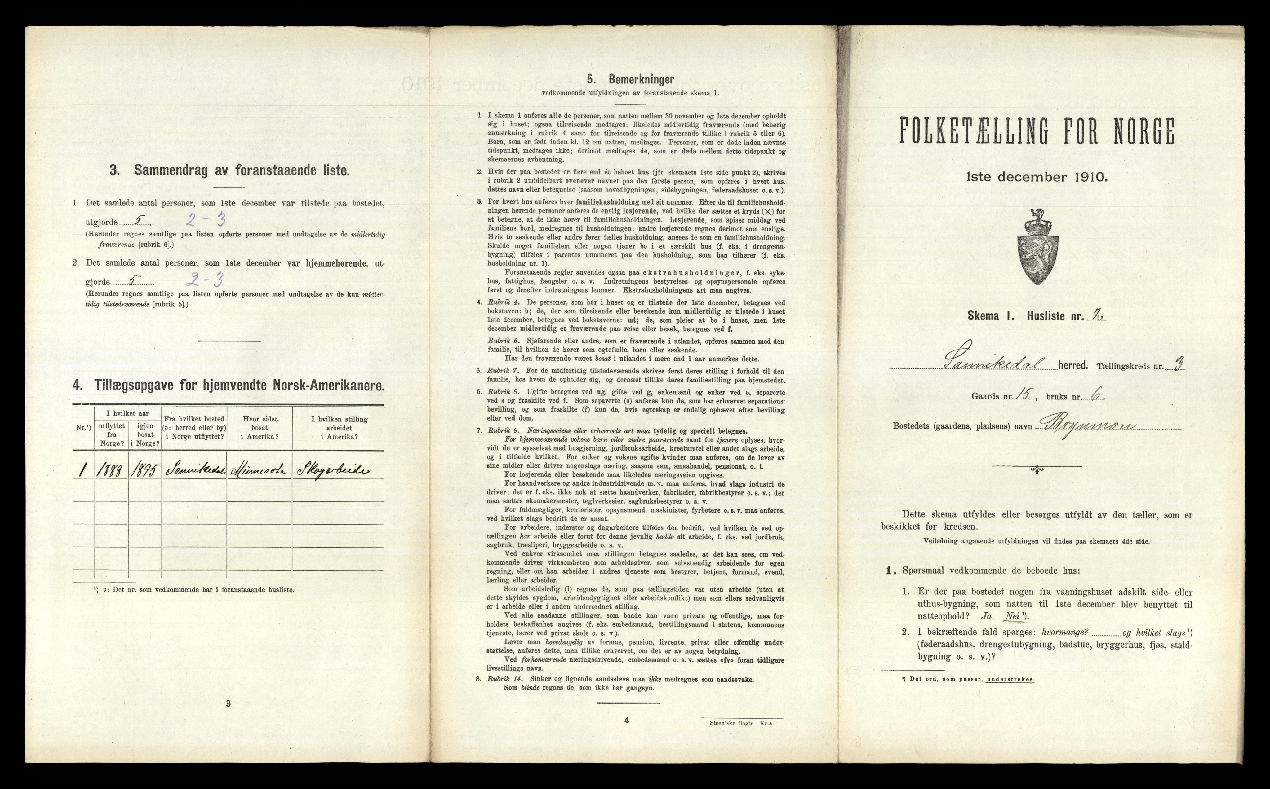 RA, Folketelling 1910 for 0816 Sannidal herred, 1910, s. 228