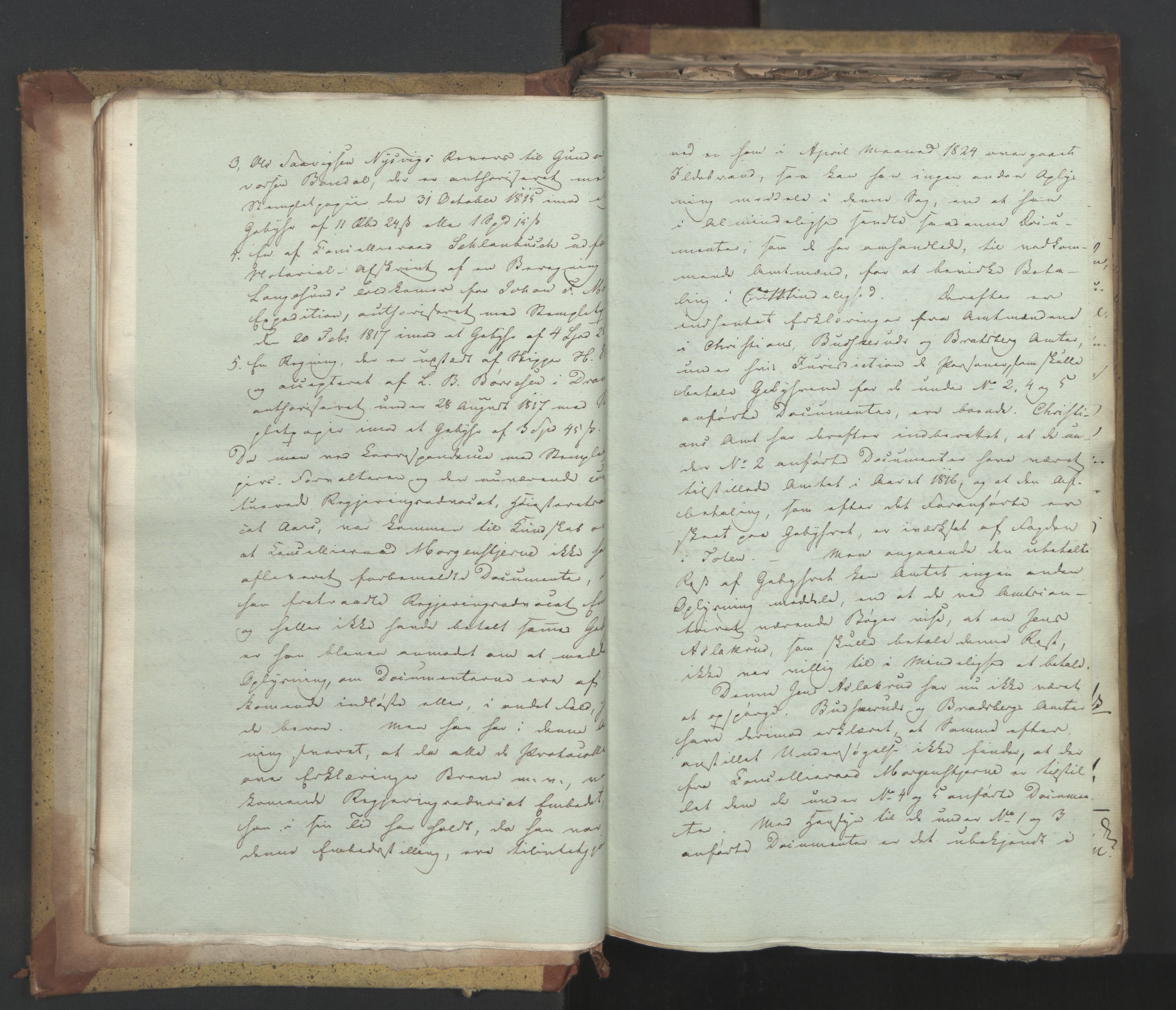 Statsrådsavdelingen i Stockholm, AV/RA-S-1003/D/Da/L0051: Regjeringsinnstillinger nr. 4310-4565, 1827, s. 23