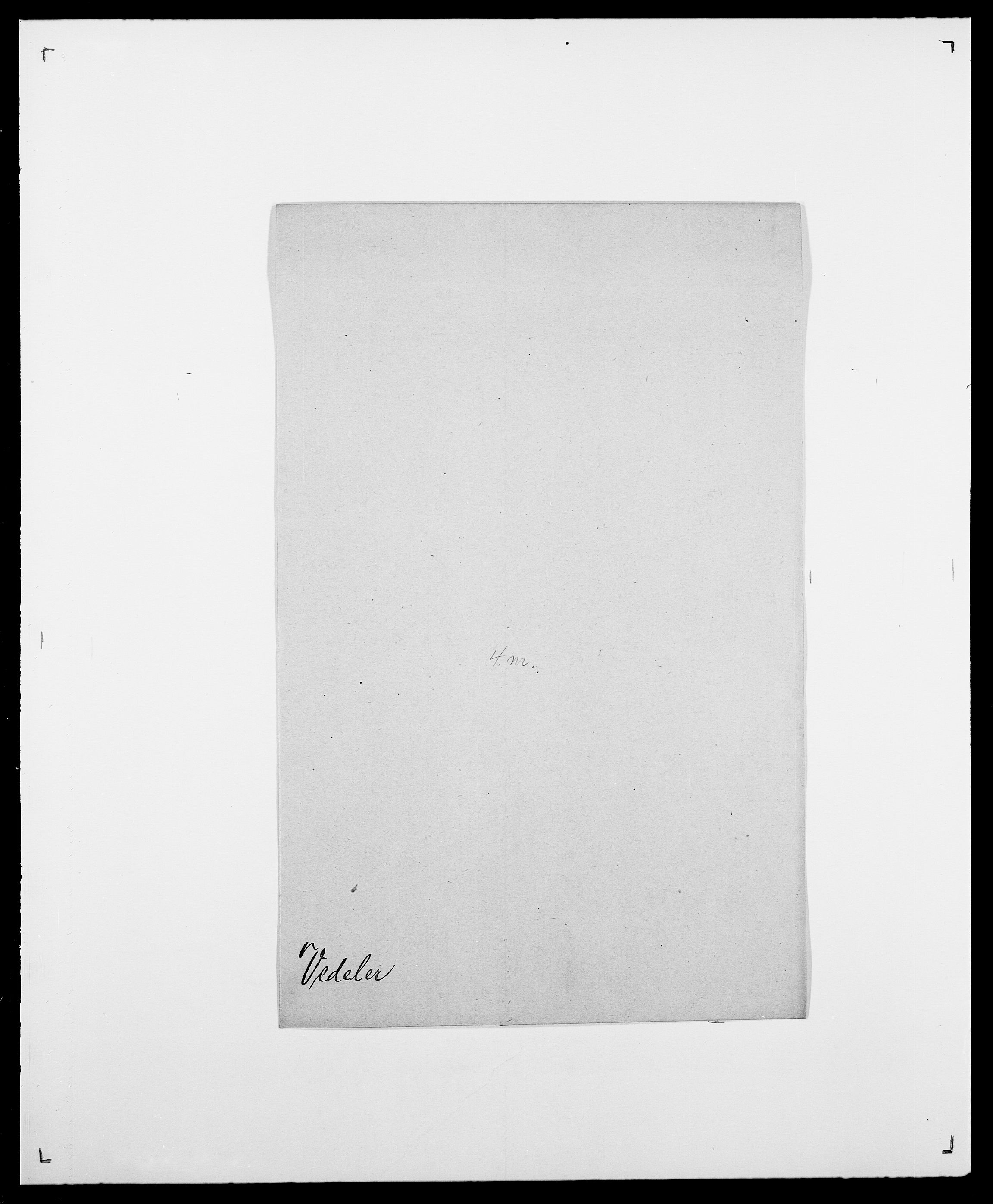 Delgobe, Charles Antoine - samling, AV/SAO-PAO-0038/D/Da/L0040: Usgaard - Velund, s. 433