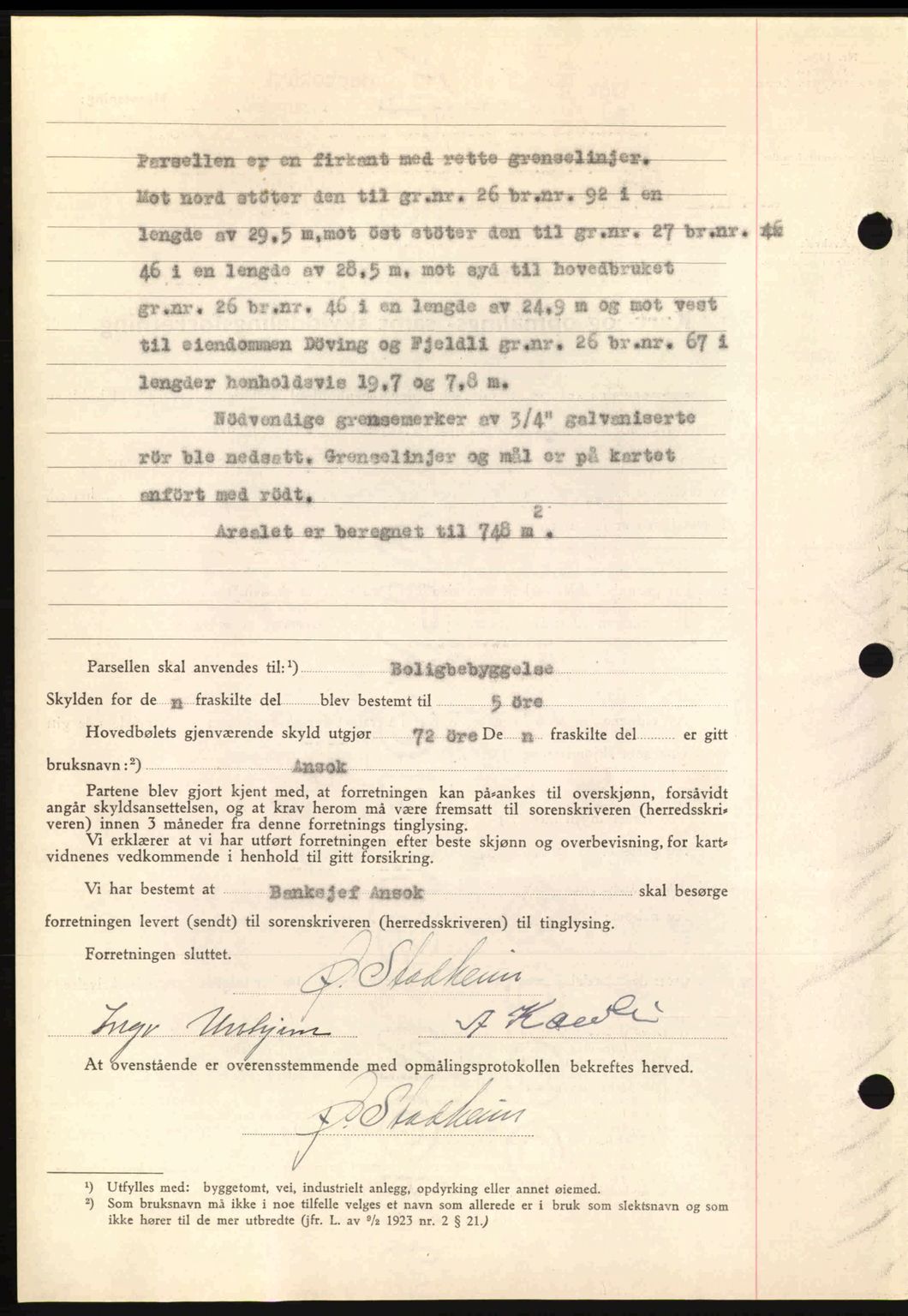 Romsdal sorenskriveri, AV/SAT-A-4149/1/2/2C: Pantebok nr. A10, 1941-1941, Dagboknr: 1379/1941