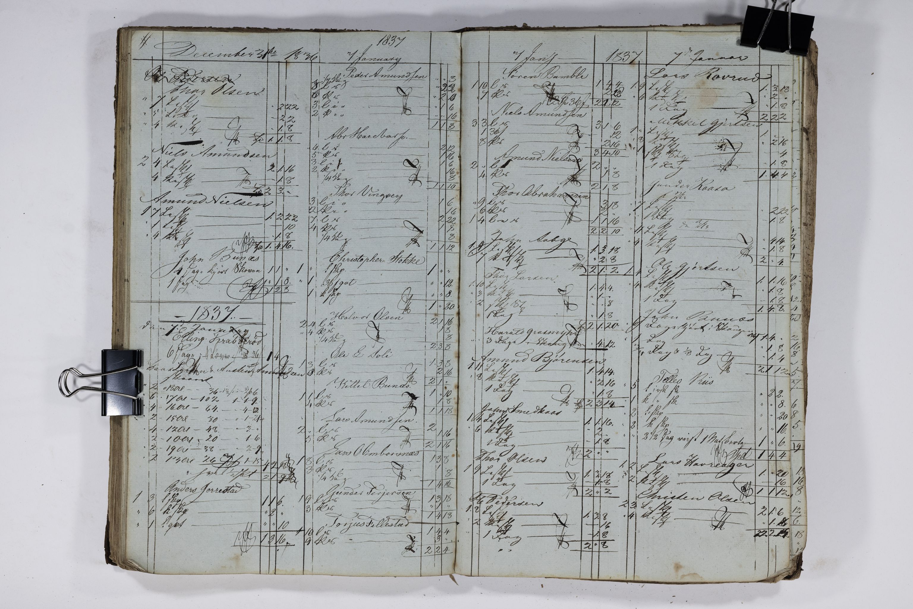 Blehr/ Kjellestad, TEMU/TGM-A-1212/R/Ra/L0001: Hugste bog, 1836-1837, s. 116