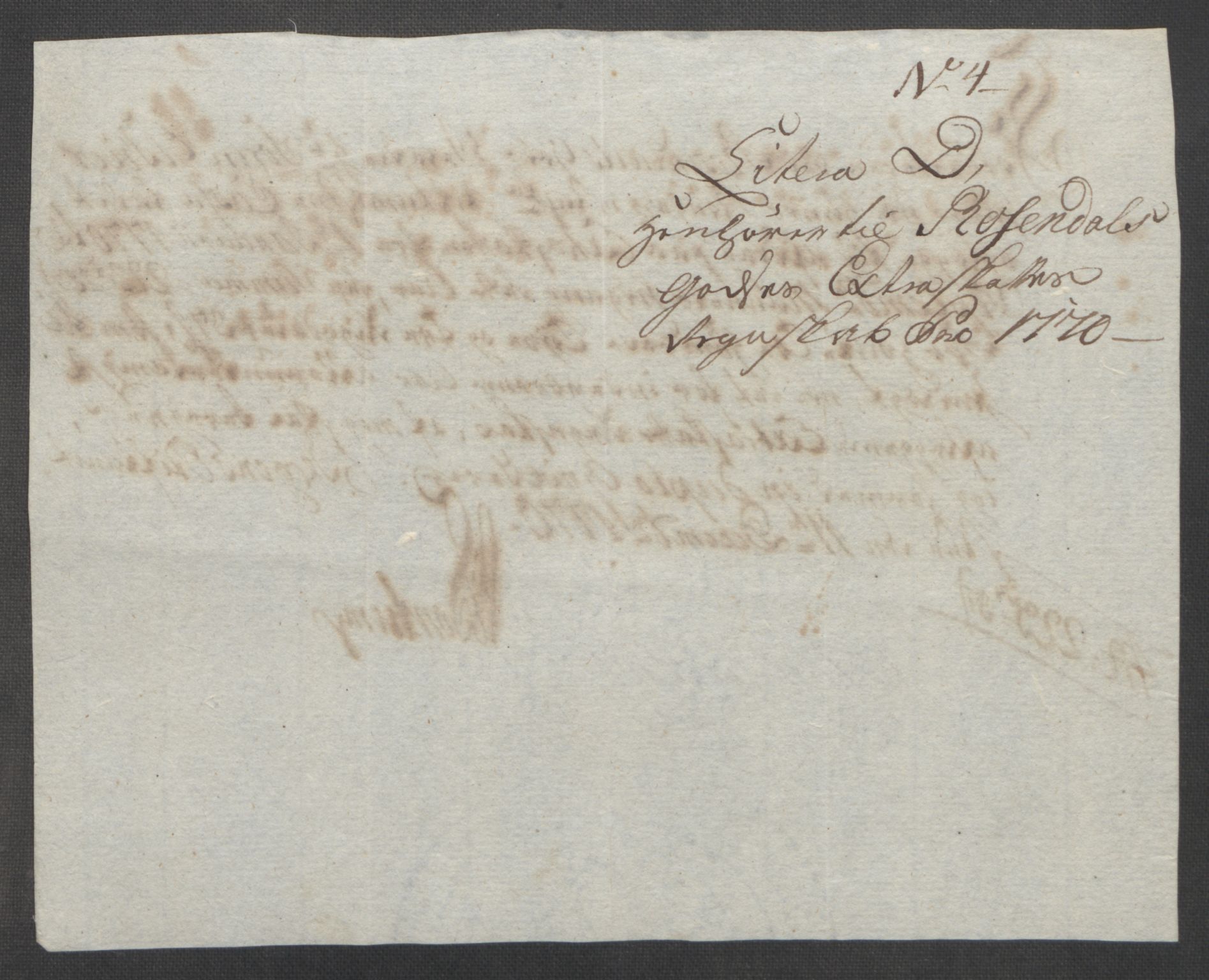 Rentekammeret inntil 1814, Reviderte regnskaper, Fogderegnskap, AV/RA-EA-4092/R49/L3157: Ekstraskatten Rosendal Baroni, 1762-1772, s. 301