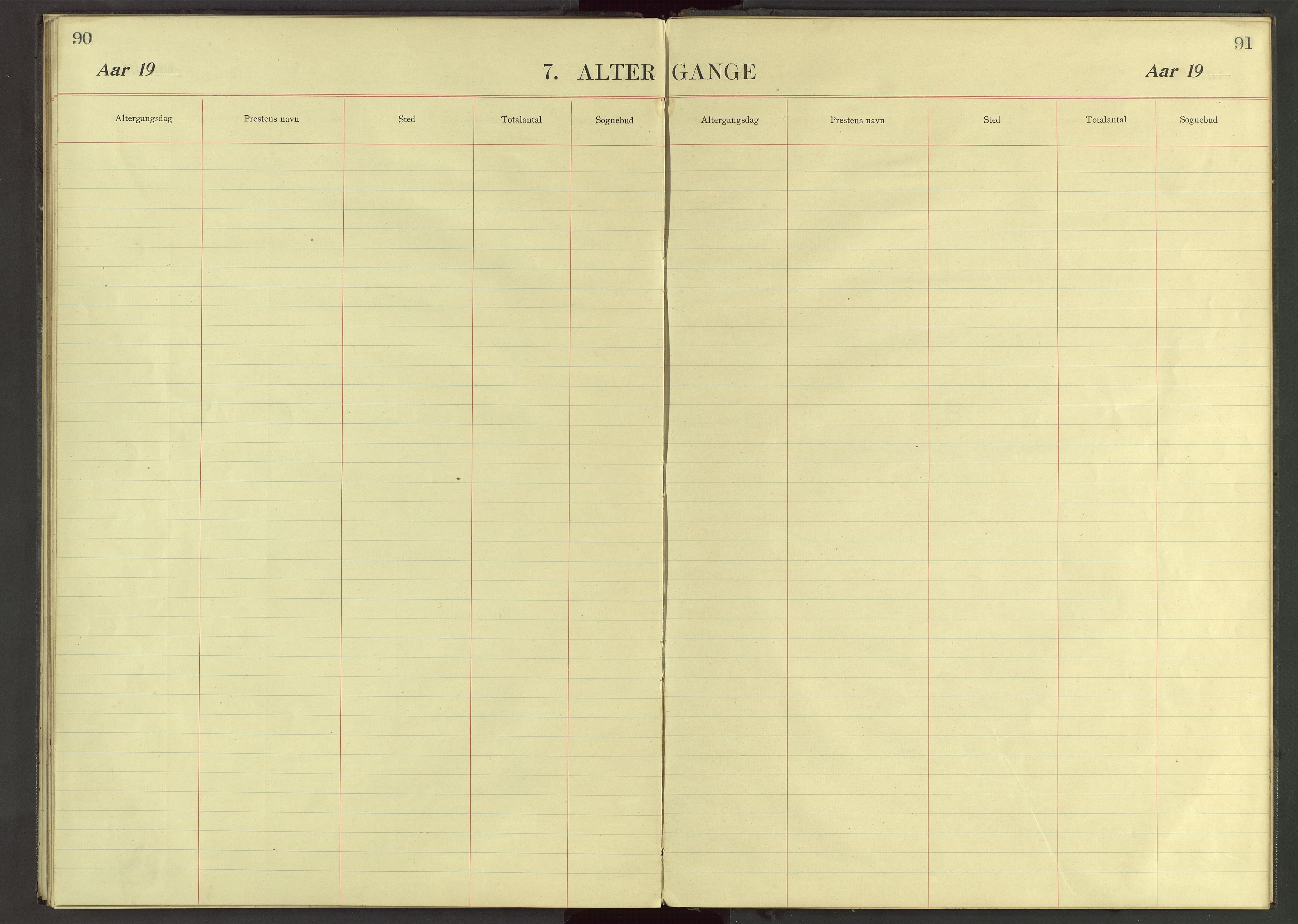 Det Norske Misjonsselskap - utland - Kina (Hunan), VID/MA-A-1065/Dm/L0040: Ministerialbok nr. 78, 1909-1948, s. 90-91