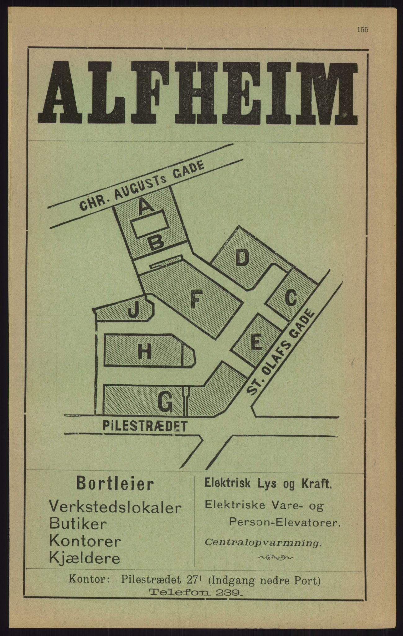 Kristiania/Oslo adressebok, PUBL/-, 1905, s. 155