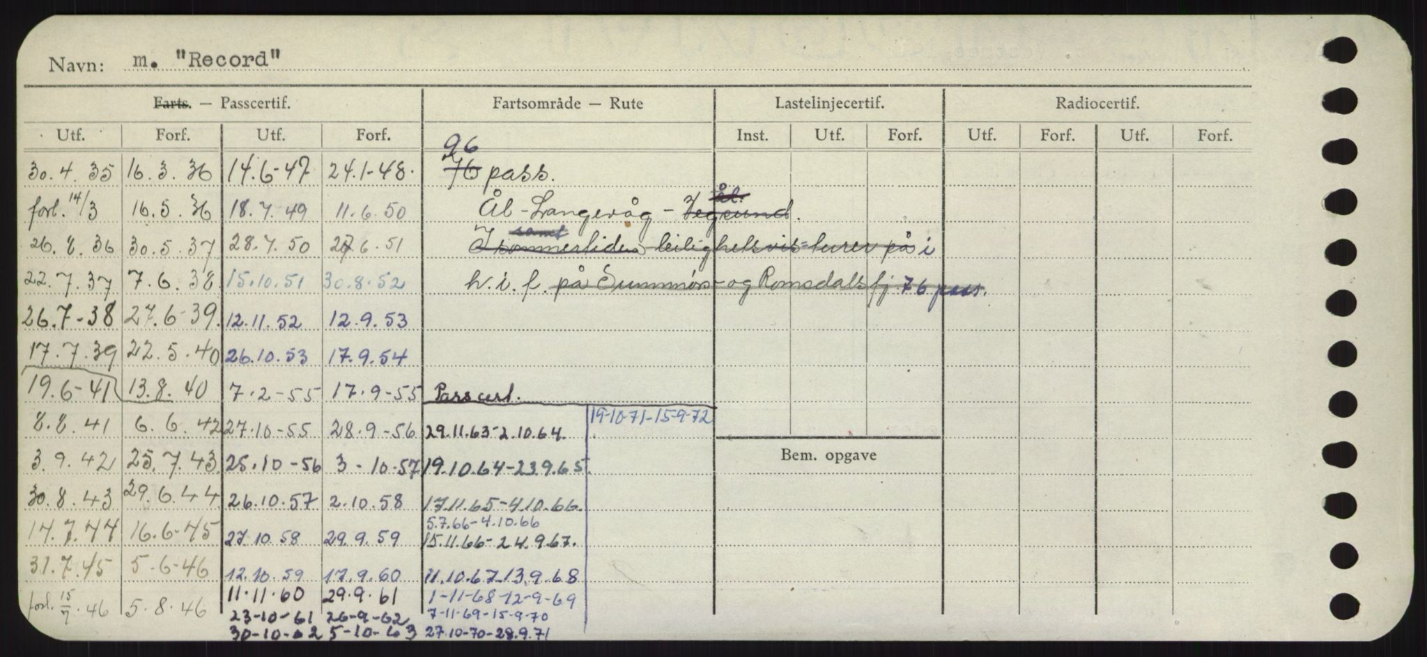 Sjøfartsdirektoratet med forløpere, Skipsmålingen, RA/S-1627/H/Hd/L0030: Fartøy, Q-Riv, s. 306