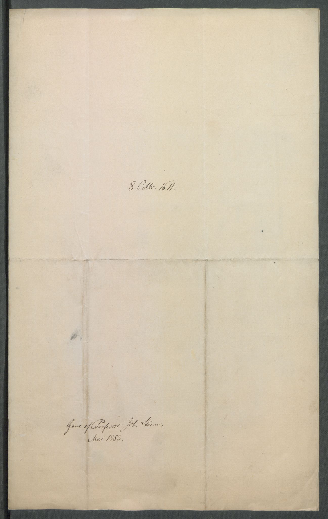 Riksarkivets diplomsamling, AV/RA-EA-5965/F02/L0120: Dokumenter, 1611, s. 27