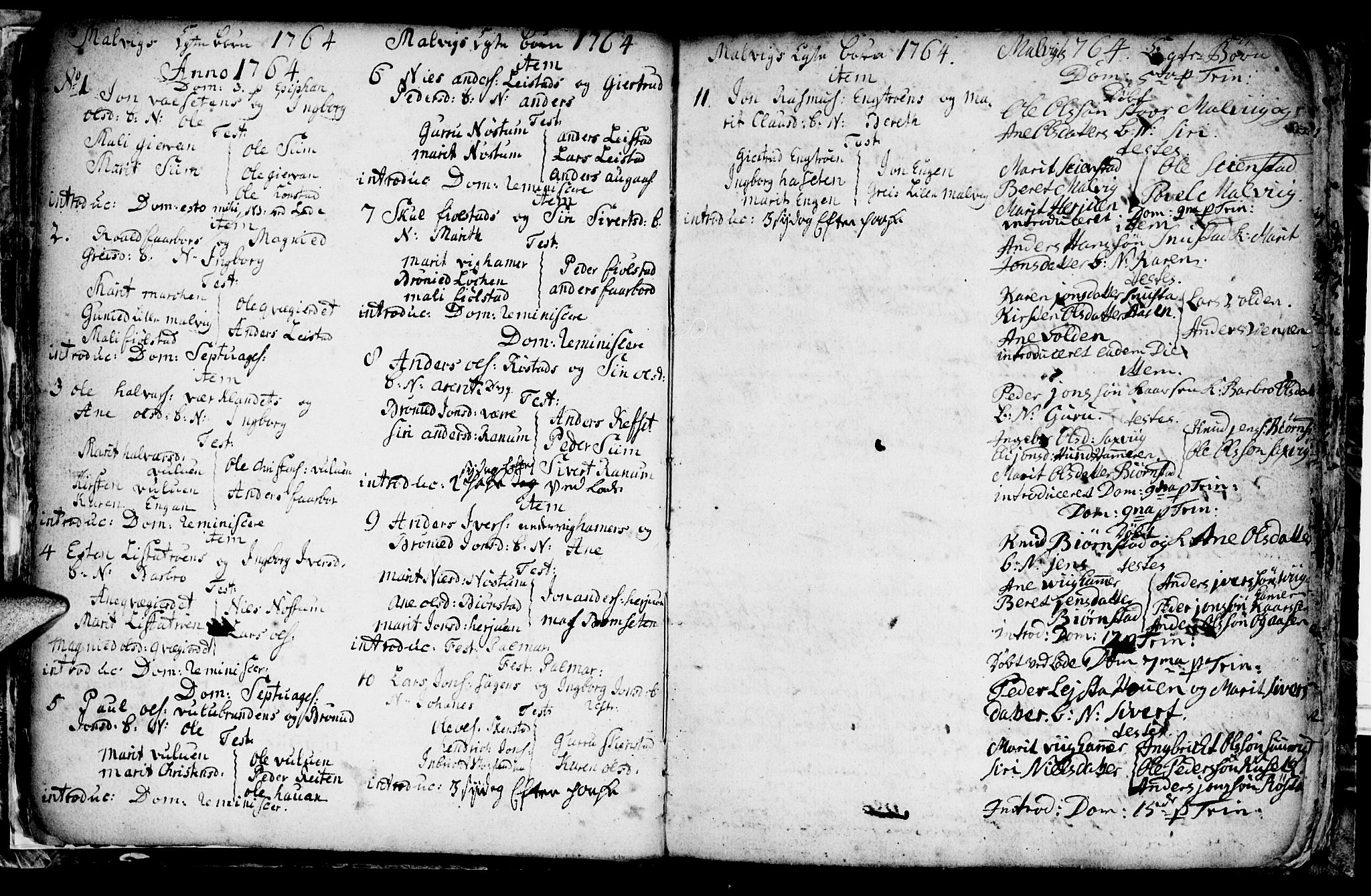 Ministerialprotokoller, klokkerbøker og fødselsregistre - Sør-Trøndelag, AV/SAT-A-1456/616/L0418: Klokkerbok nr. 616C01, 1754-1797