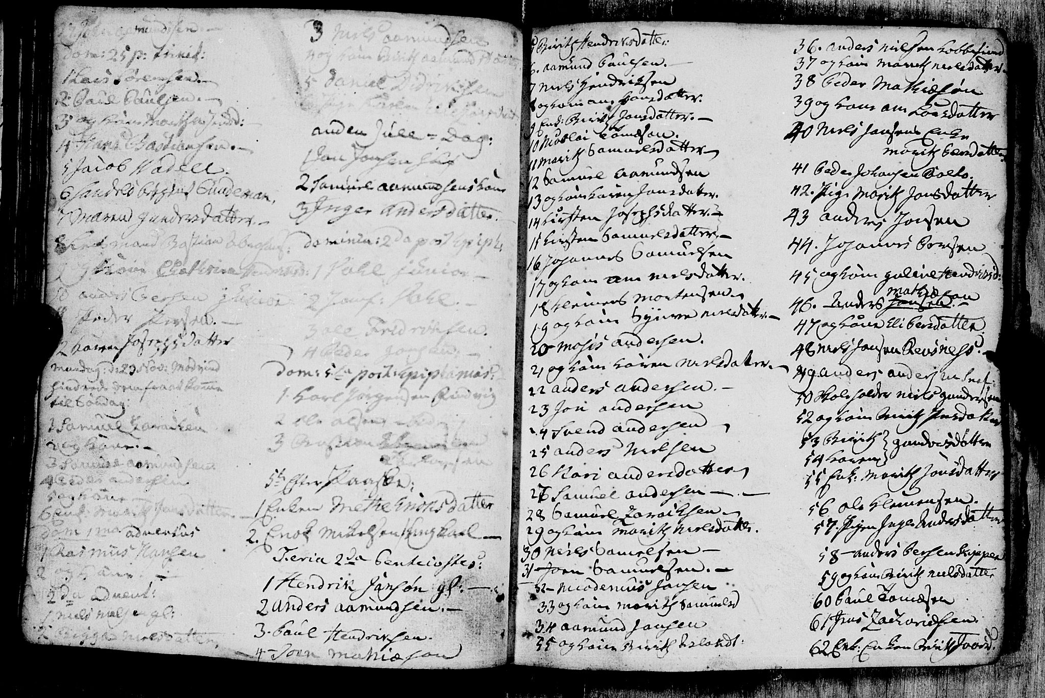 Måsøy sokneprestkontor, AV/SATØ-S-1348/B/L0026: Kommunikantprotokoll nr. 26 (1), 1749-1804