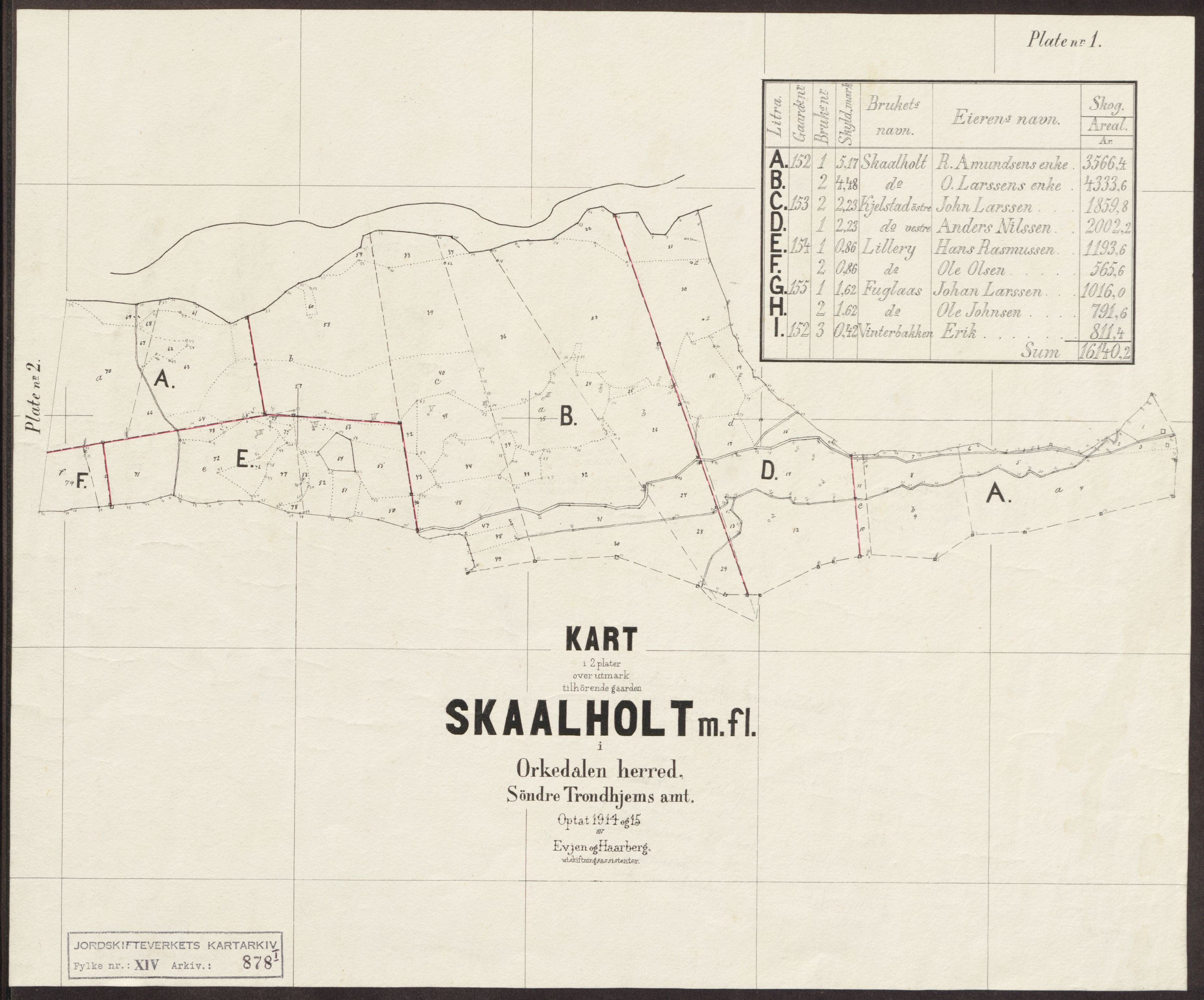 Jordskifteverkets kartarkiv, AV/RA-S-3929/T, 1859-1988, s. 1388