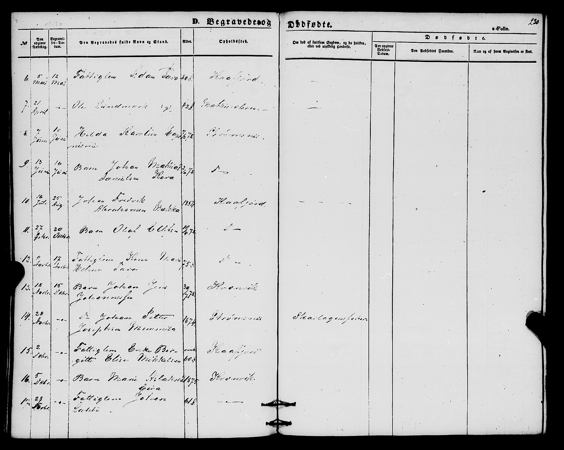 Alta sokneprestkontor, AV/SATØ-S-1338/H/Ha/L0004.kirke: Ministerialbok nr. 4, 1858-1880, s. 230