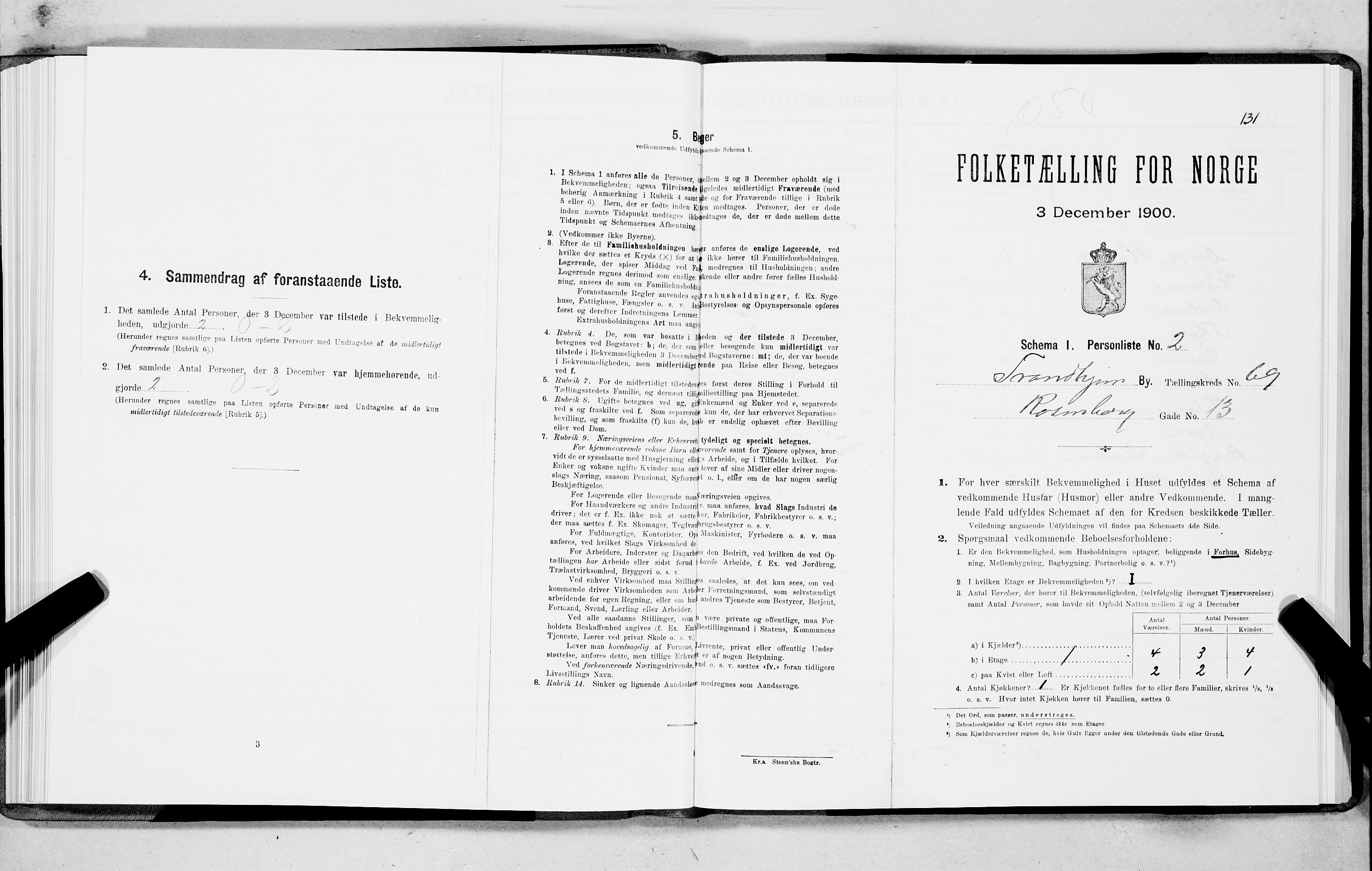 SAT, Folketelling 1900 for 1601 Trondheim kjøpstad, 1900, s. 12776