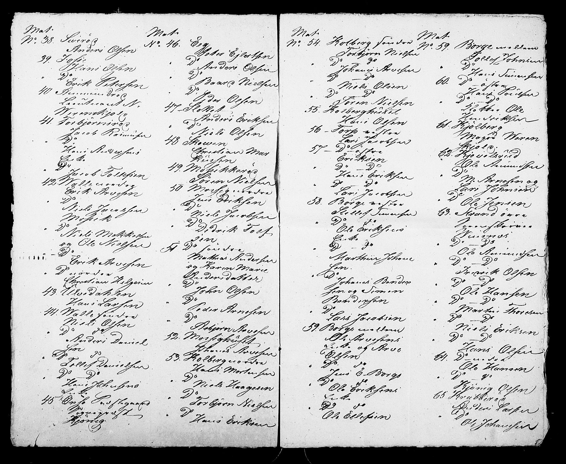 , Folketelling 1845 for 0134P Onsøy prestegjeld, 1845, s. 7