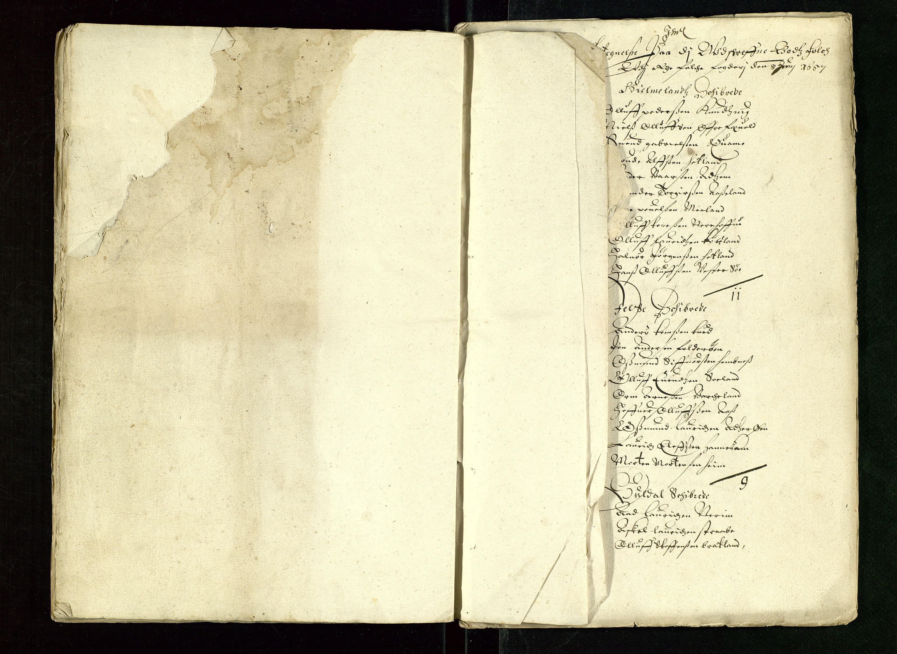 Stavanger len, AV/SAST-A-101870/Ob/L0025: Diverse, 1644-1661, s. 142