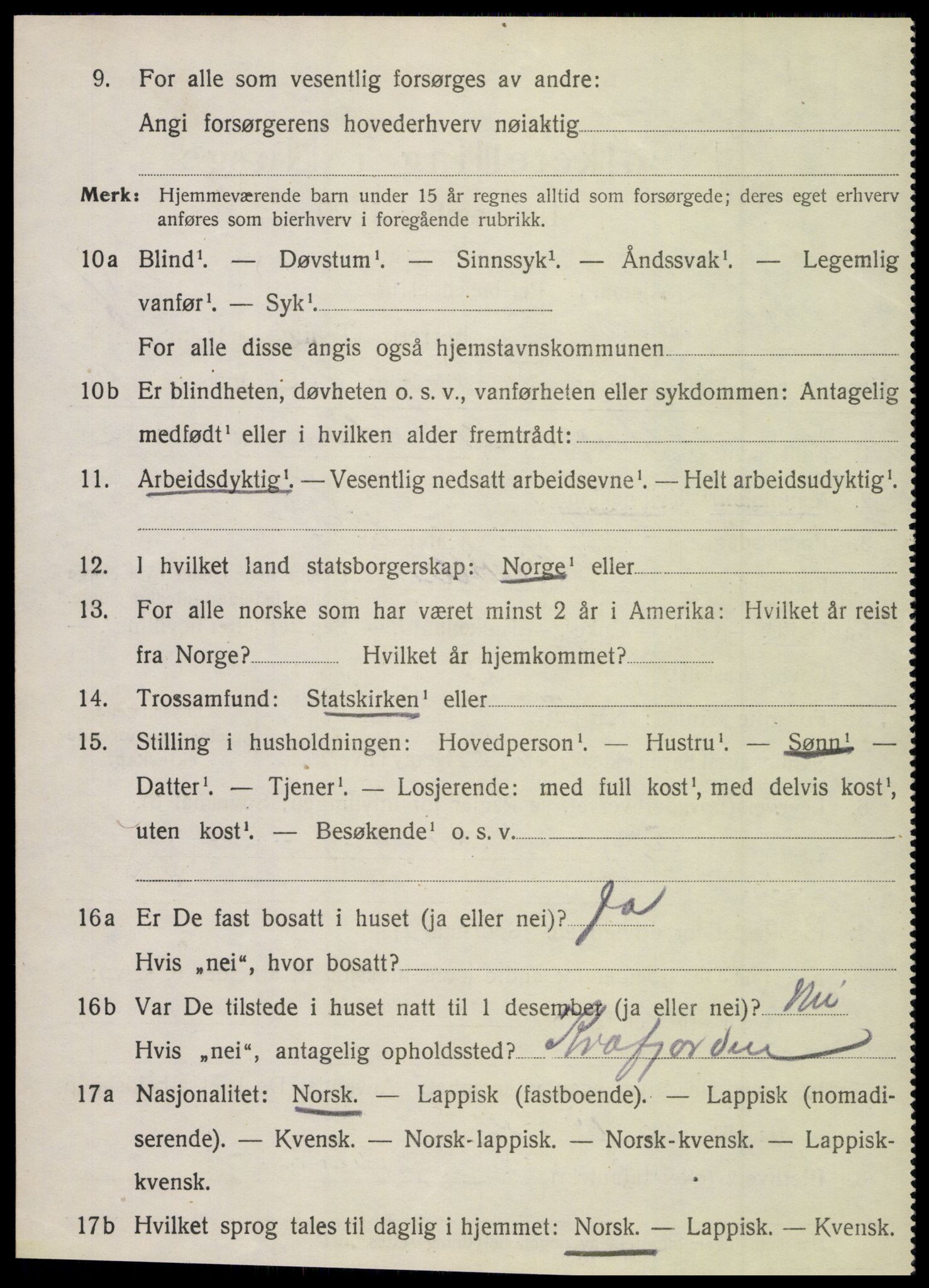 SAT, Folketelling 1920 for 1816 Vevelstad herred, 1920, s. 1873