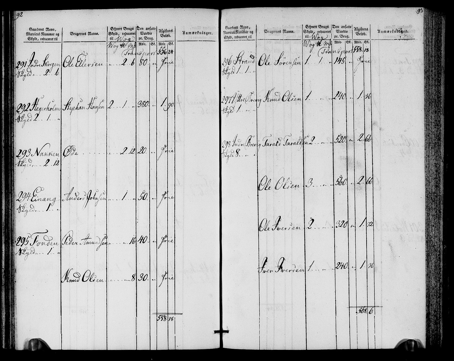 Rentekammeret inntil 1814, Realistisk ordnet avdeling, AV/RA-EA-4070/N/Ne/Nea/L0128: Romsdal fogderi. Oppebørselsregister, 1803-1804, s. 48