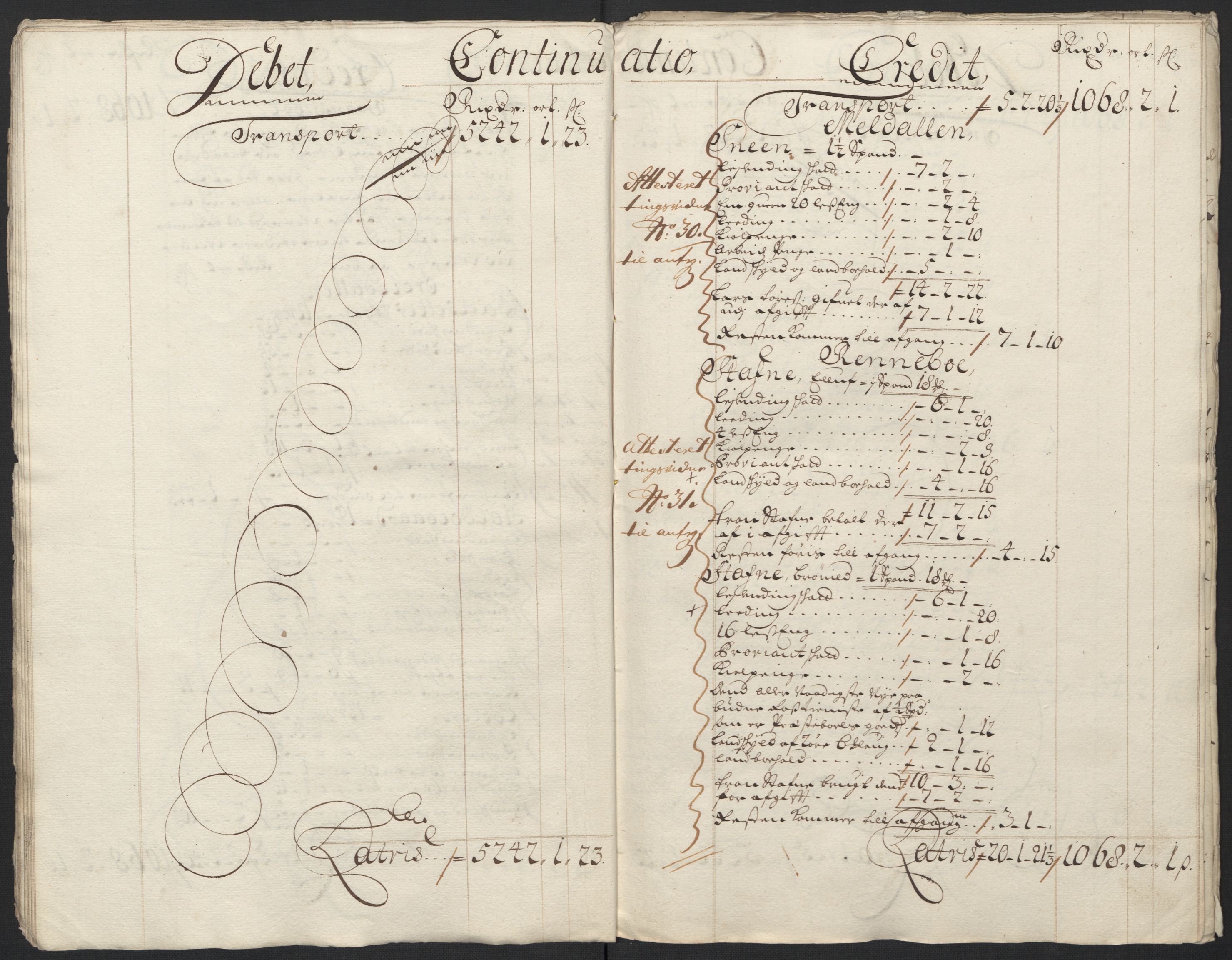 Rentekammeret inntil 1814, Reviderte regnskaper, Fogderegnskap, AV/RA-EA-4092/R60/L3950: Fogderegnskap Orkdal og Gauldal, 1700, s. 9