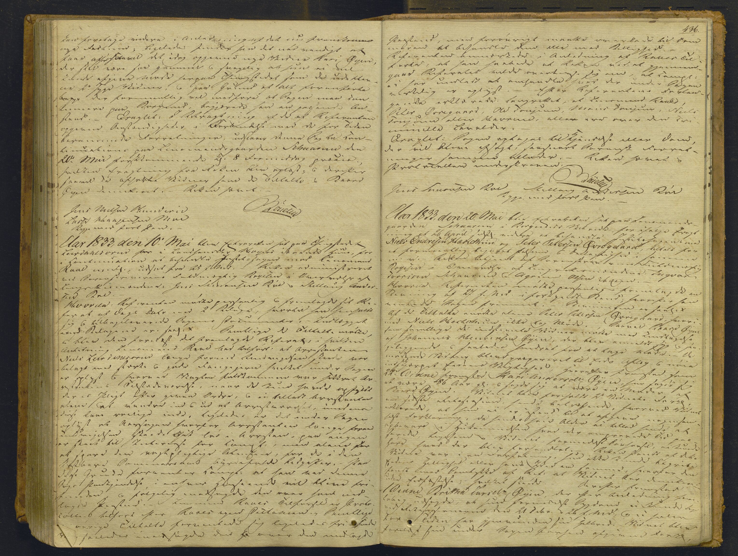 Indre Sogn tingrett, AV/SAB-A-3301/1/F/Fb/Fbc/L0003: Offentlege saker, Ba 3, 1827-1838, s. 435b-436a