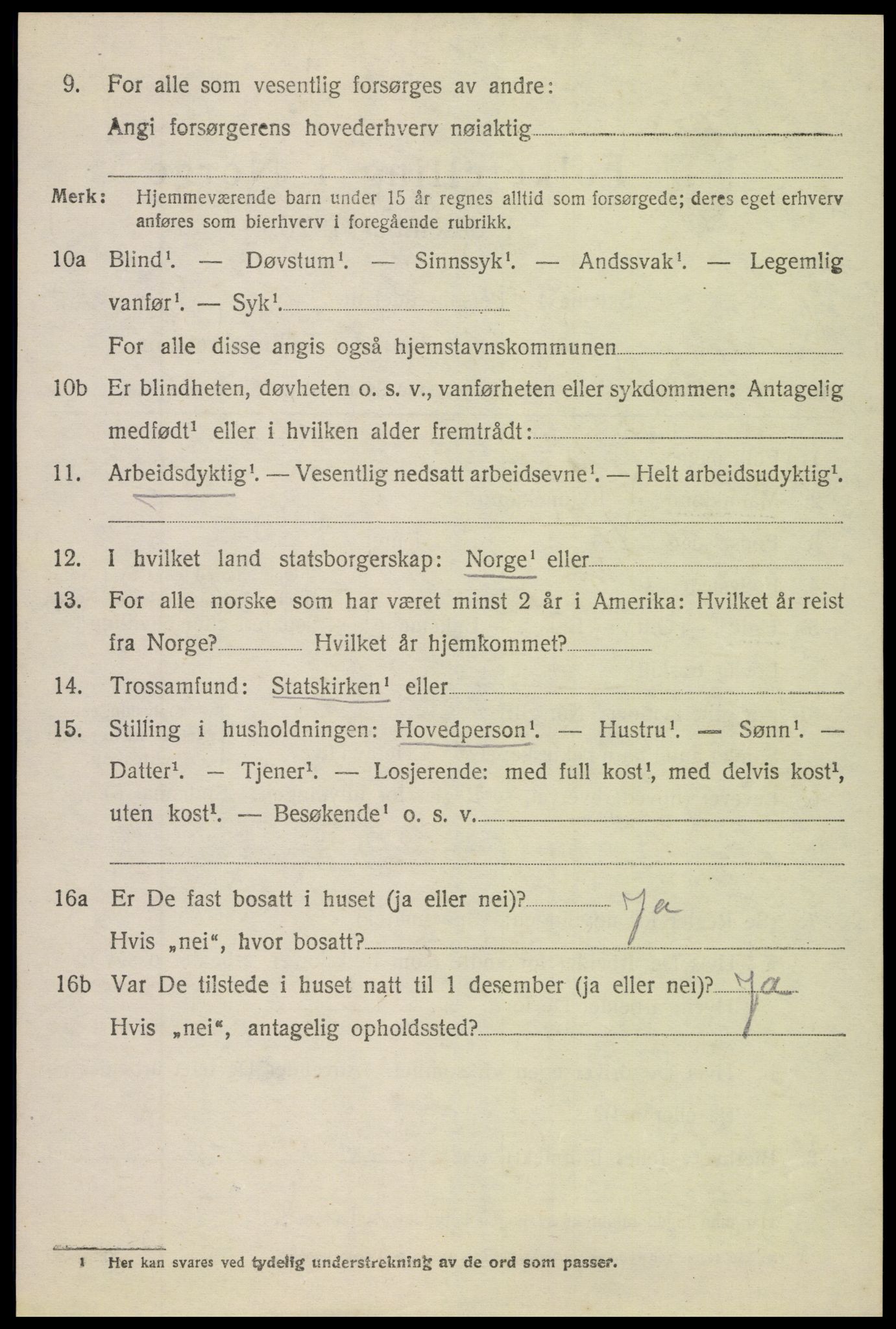 SAH, Folketelling 1920 for 0538 Nordre Land herred, 1920, s. 4747