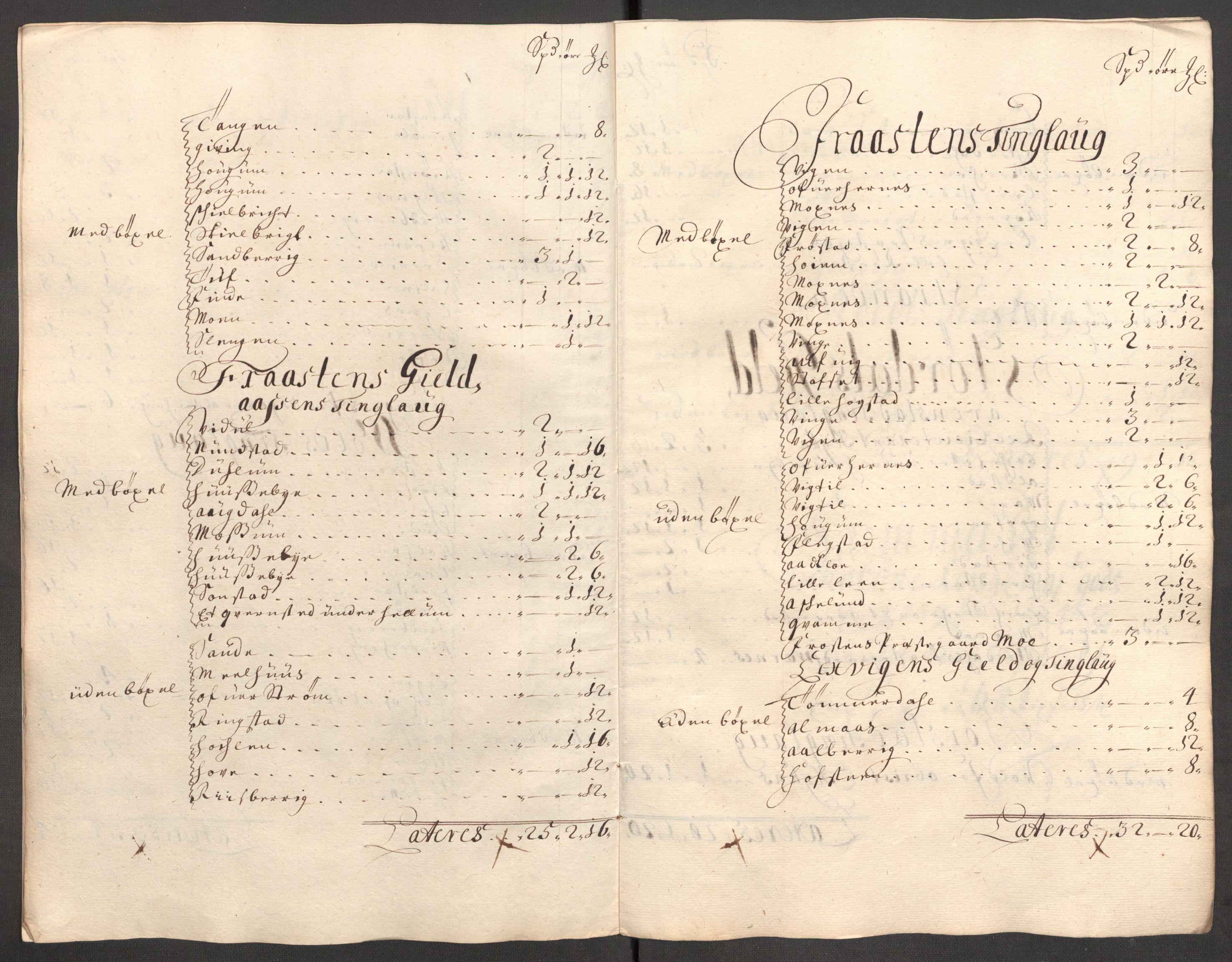 Rentekammeret inntil 1814, Reviderte regnskaper, Fogderegnskap, RA/EA-4092/R62/L4195: Fogderegnskap Stjørdal og Verdal, 1704, s. 109