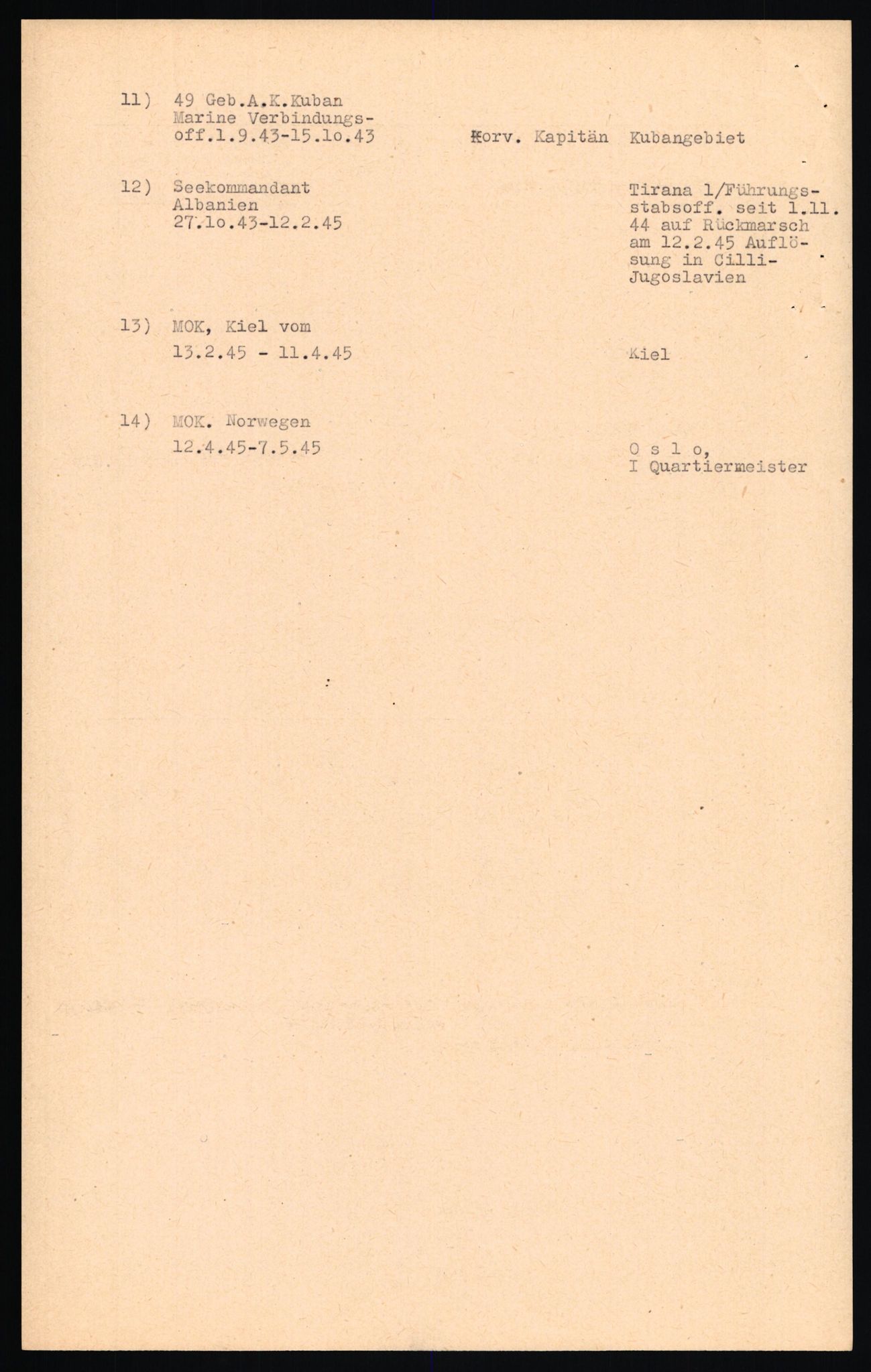 Forsvaret, Forsvarets overkommando II, AV/RA-RAFA-3915/D/Db/L0027: CI Questionaires. Tyske okkupasjonsstyrker i Norge. Tyskere., 1945-1946, s. 479