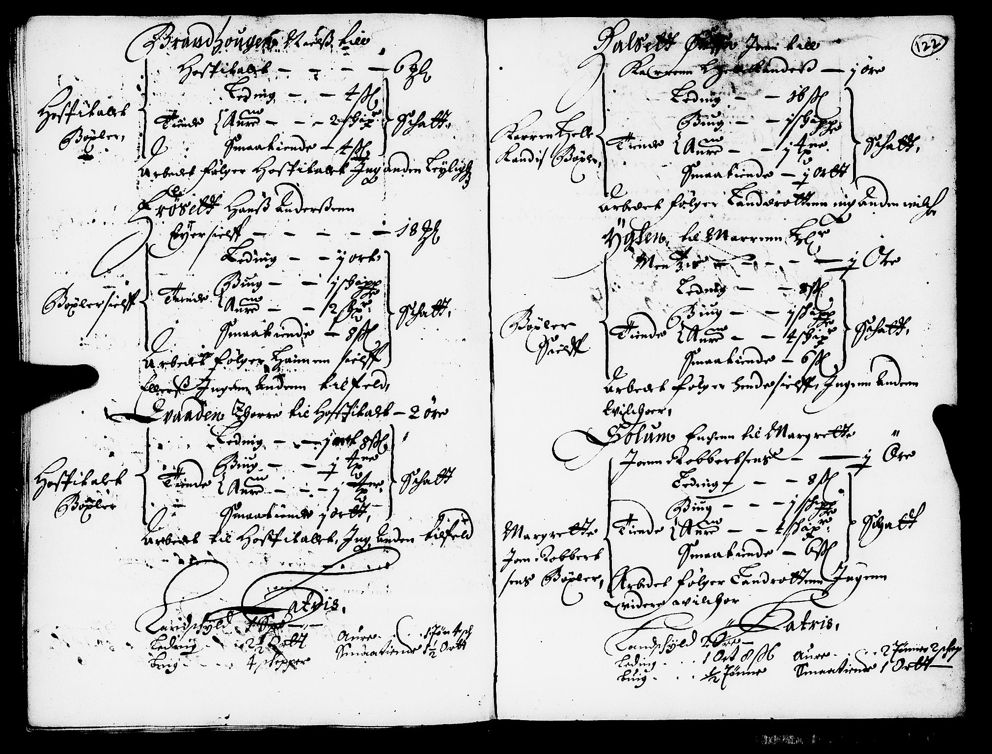 Rentekammeret inntil 1814, Realistisk ordnet avdeling, AV/RA-EA-4070/N/Nb/Nba/L0052: Strinda len, 1667, s. 121b-122a