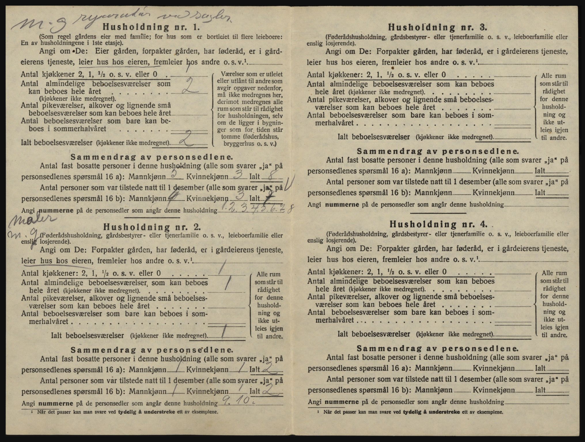 SAO, Folketelling 1920 for 0132 Glemmen herred, 1920, s. 174