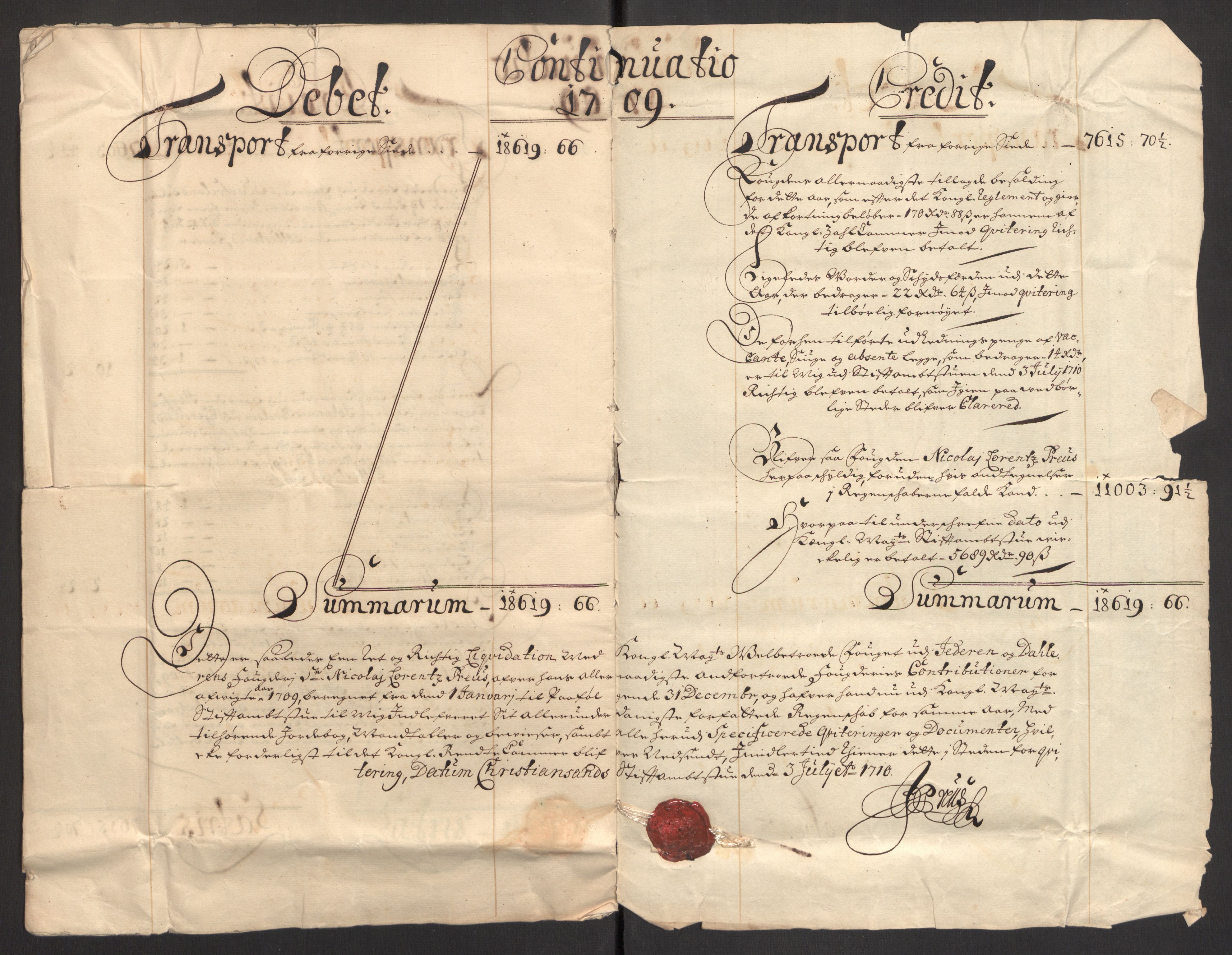 Rentekammeret inntil 1814, Reviderte regnskaper, Fogderegnskap, RA/EA-4092/R46/L2734: Fogderegnskap Jæren og Dalane, 1709-1710, s. 22