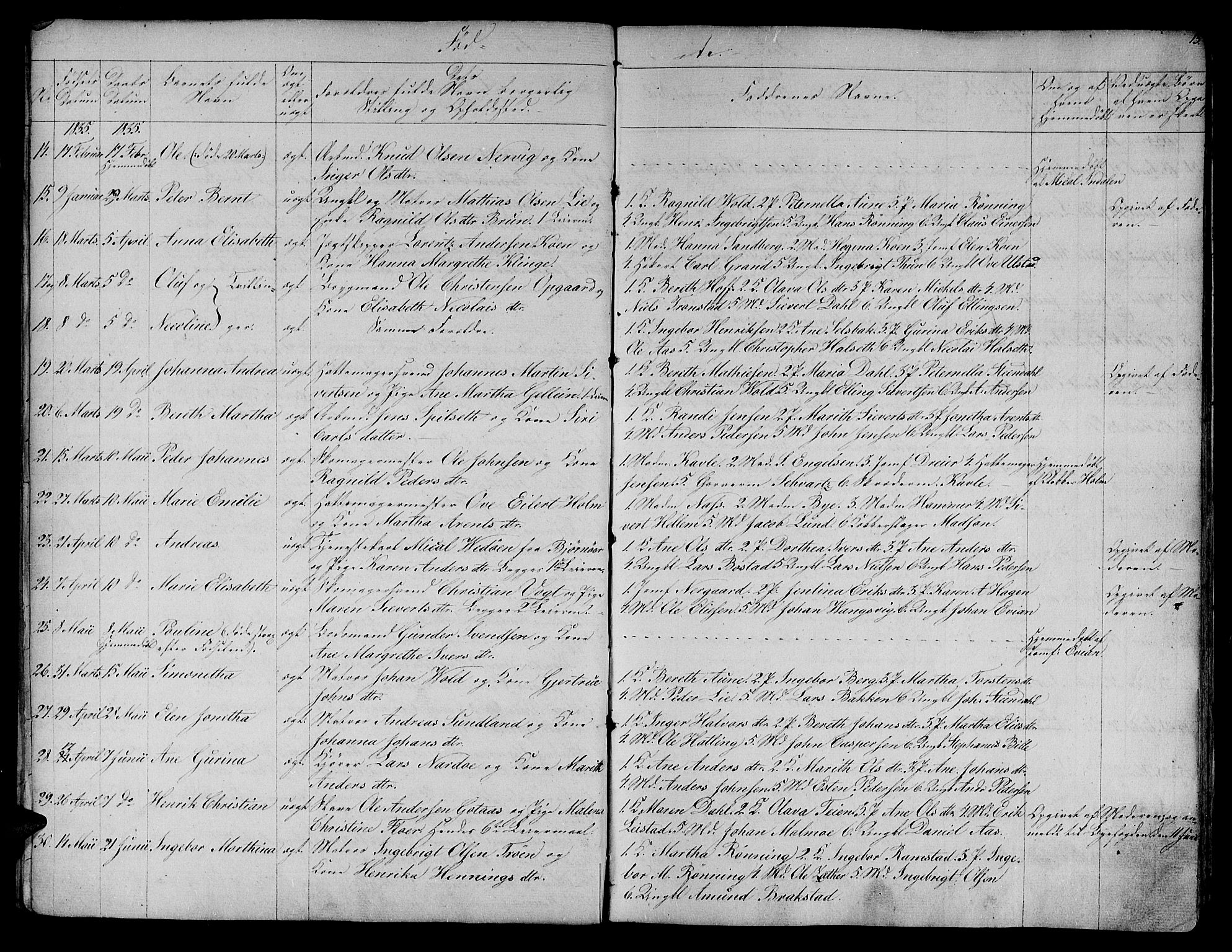 Ministerialprotokoller, klokkerbøker og fødselsregistre - Sør-Trøndelag, AV/SAT-A-1456/604/L0182: Ministerialbok nr. 604A03, 1818-1850, s. 13