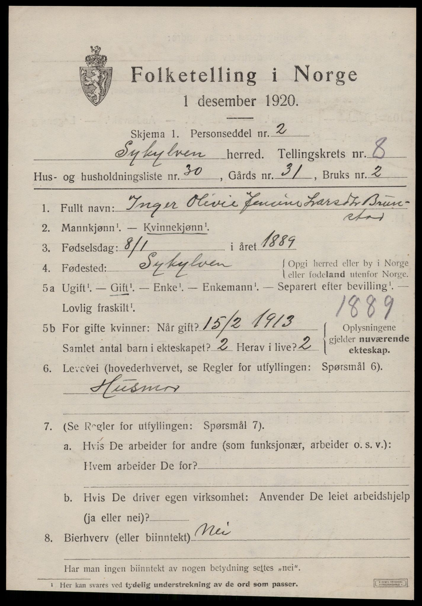 SAT, Folketelling 1920 for 1528 Sykkylven herred, 1920, s. 4677