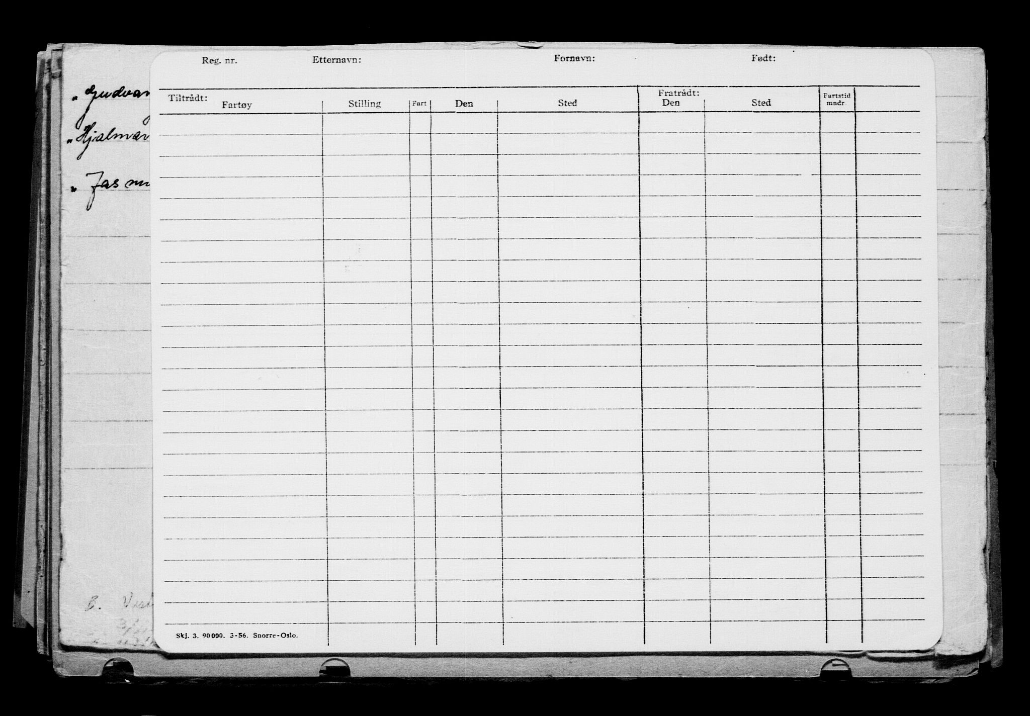 Direktoratet for sjømenn, AV/RA-S-3545/G/Gb/L0206: Hovedkort, 1922, s. 538