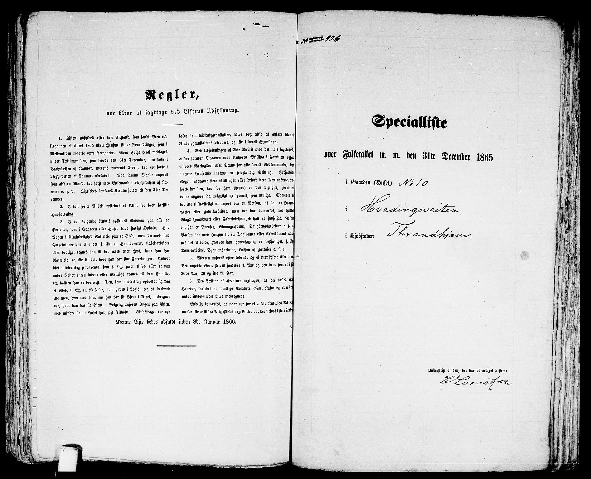 RA, Folketelling 1865 for 1601 Trondheim kjøpstad, 1865, s. 1931